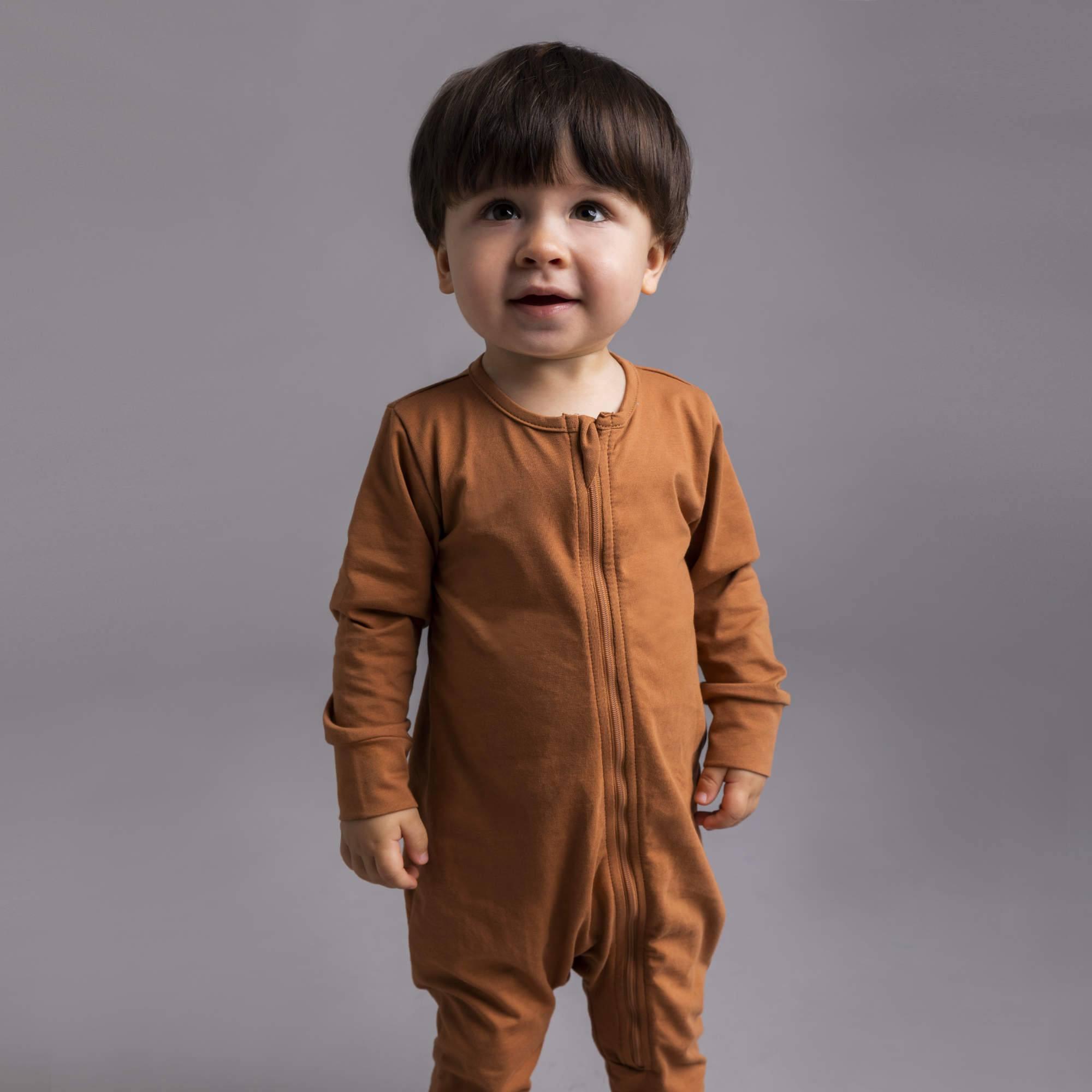 Caramel romper suit