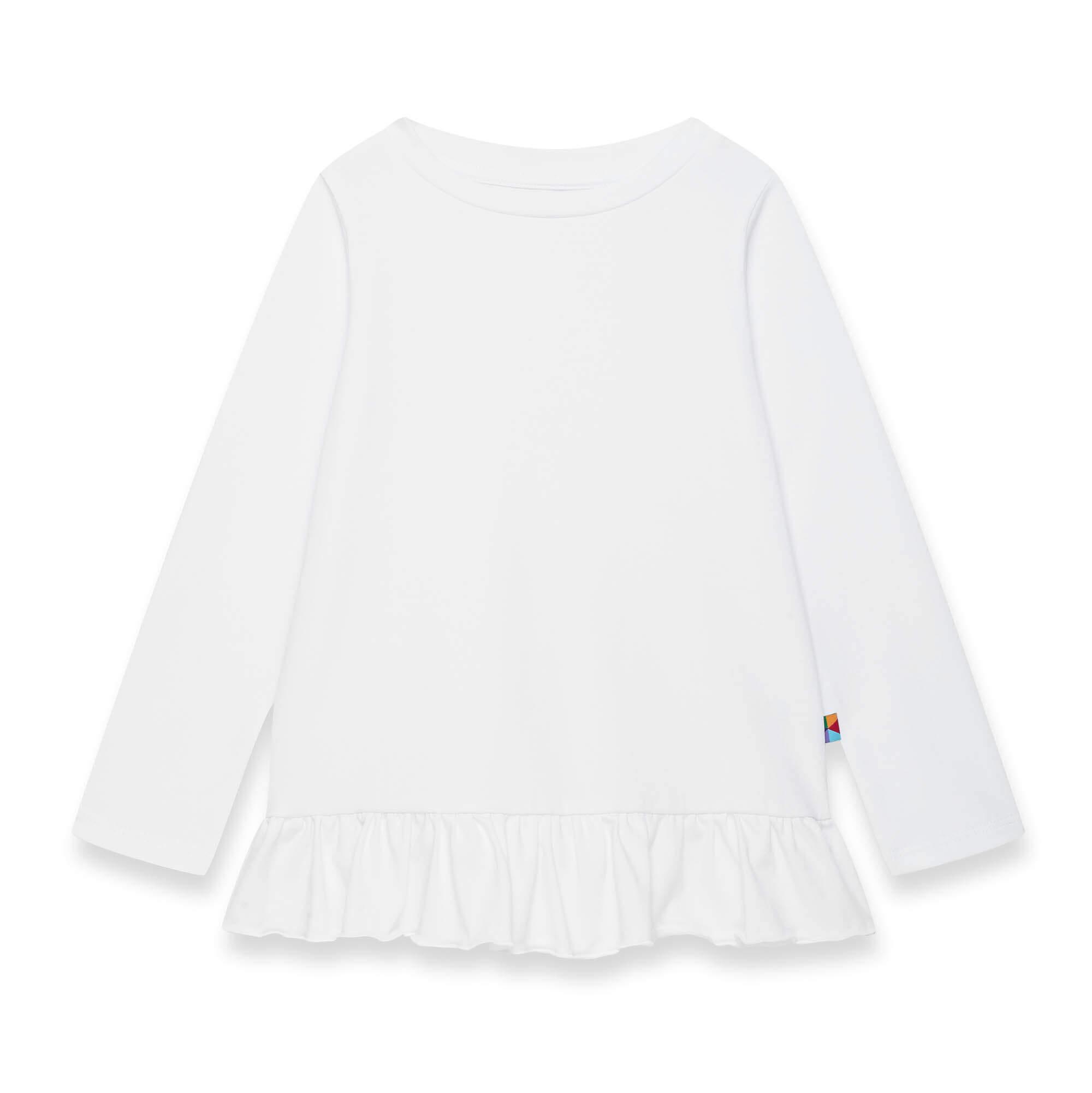 White ruffle blouse Baby