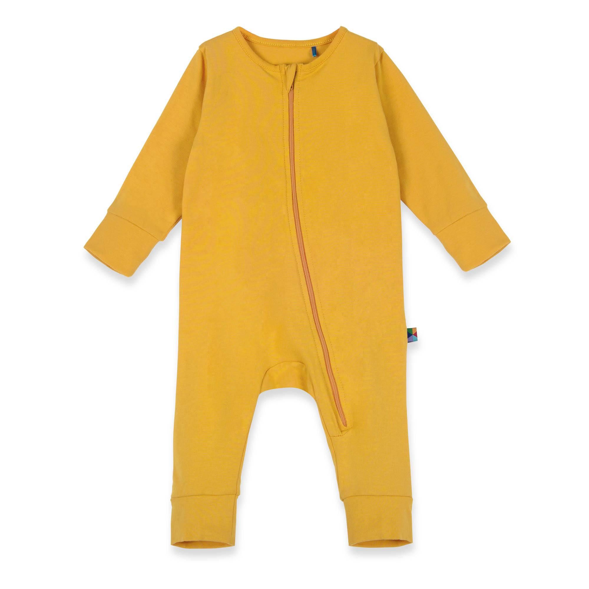 Mustard romper suit