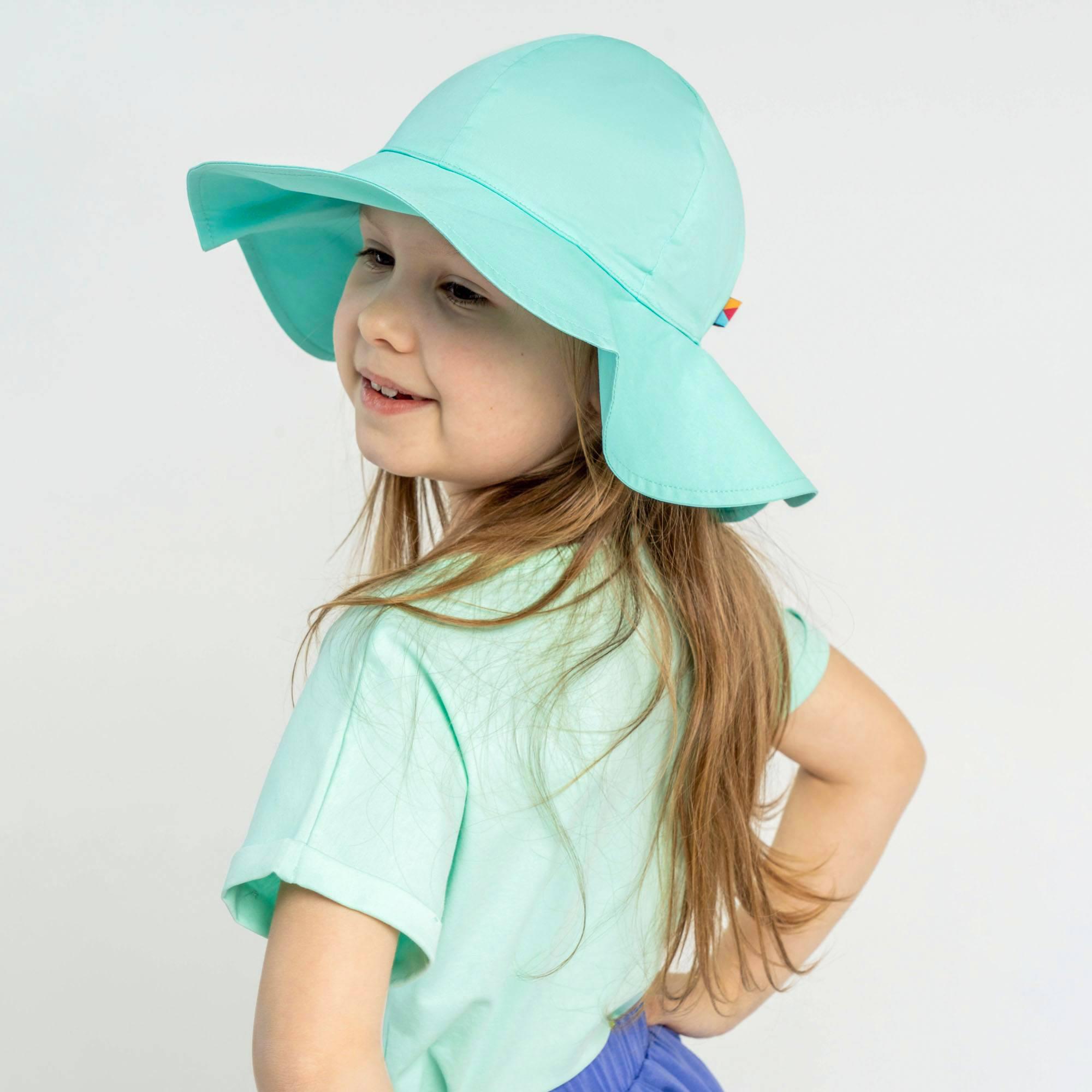 Mint brimmed hat