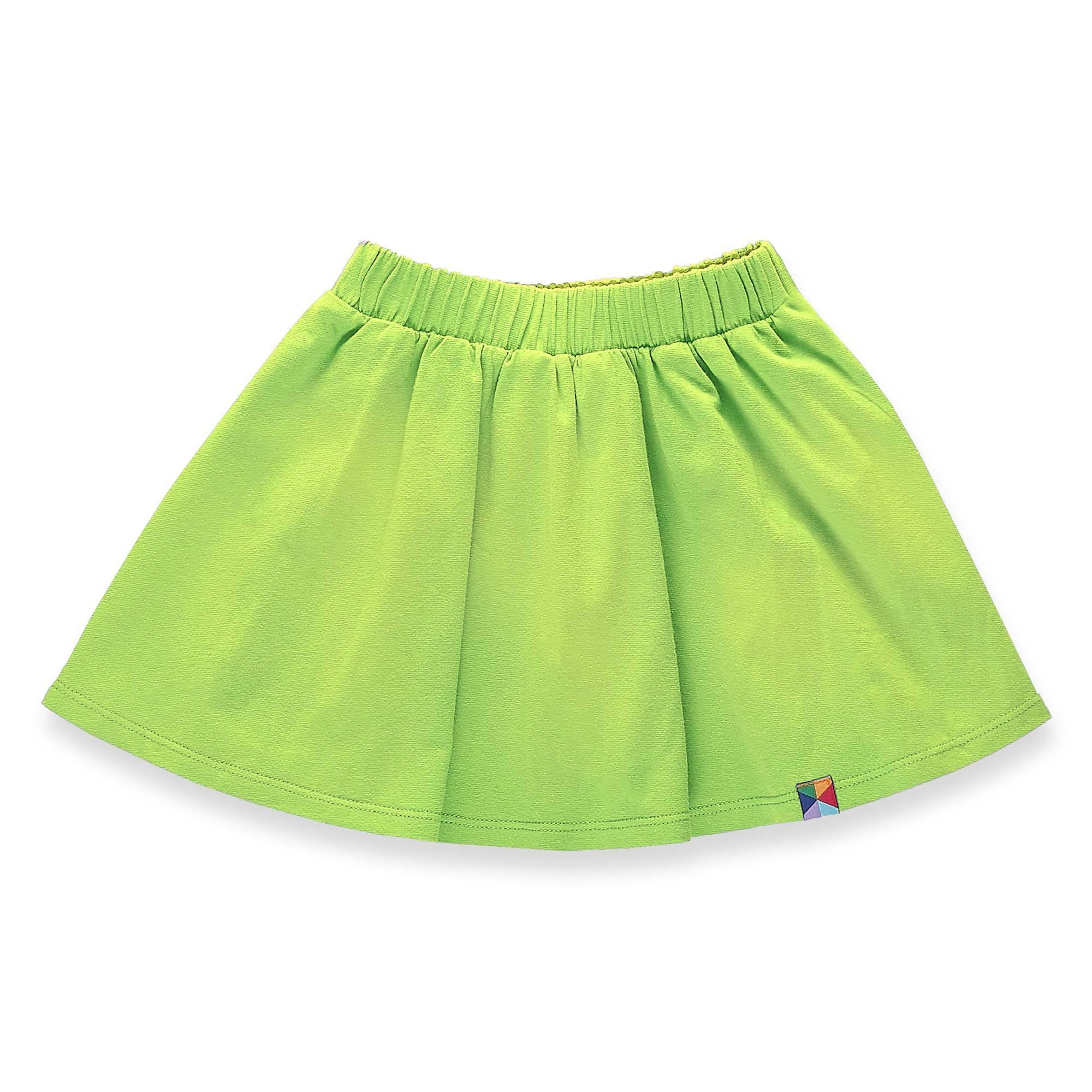 Lime green skirt