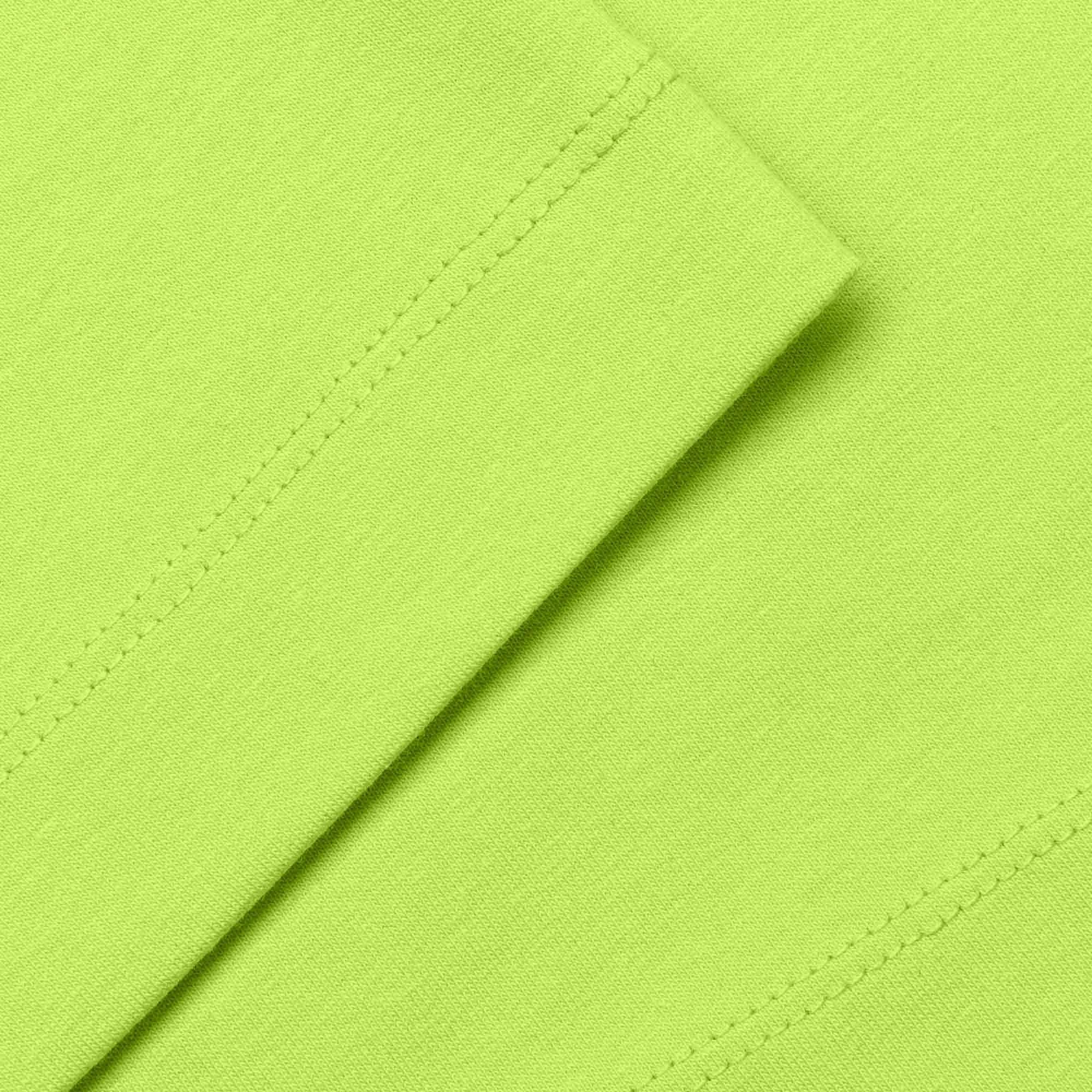 Lime green culotte trousers