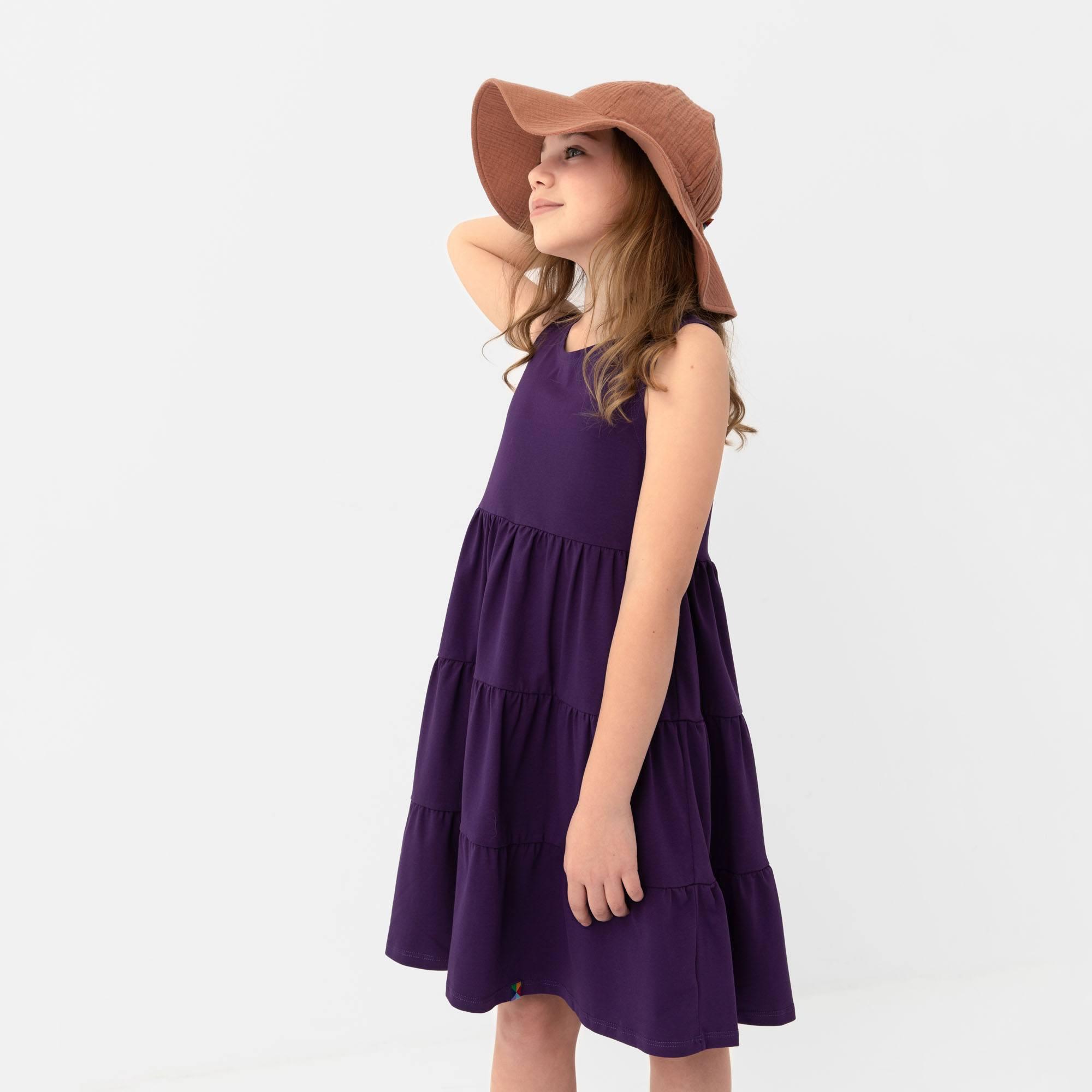 Violet sleeveless dress