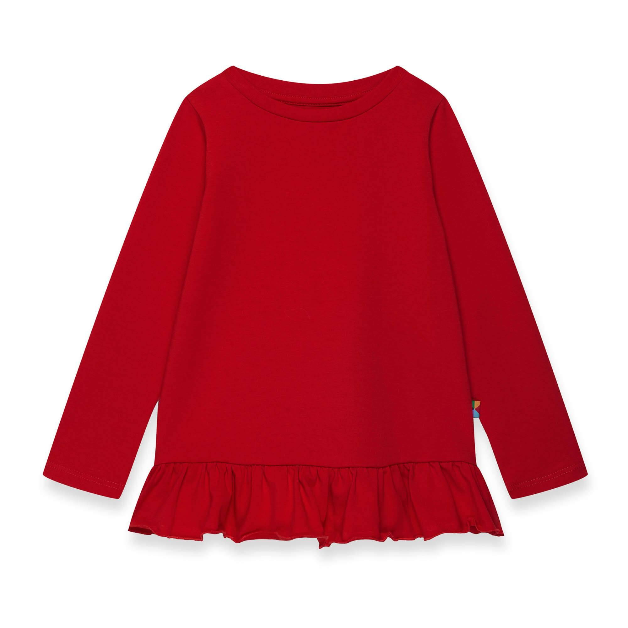 Red ruffle blouse Baby