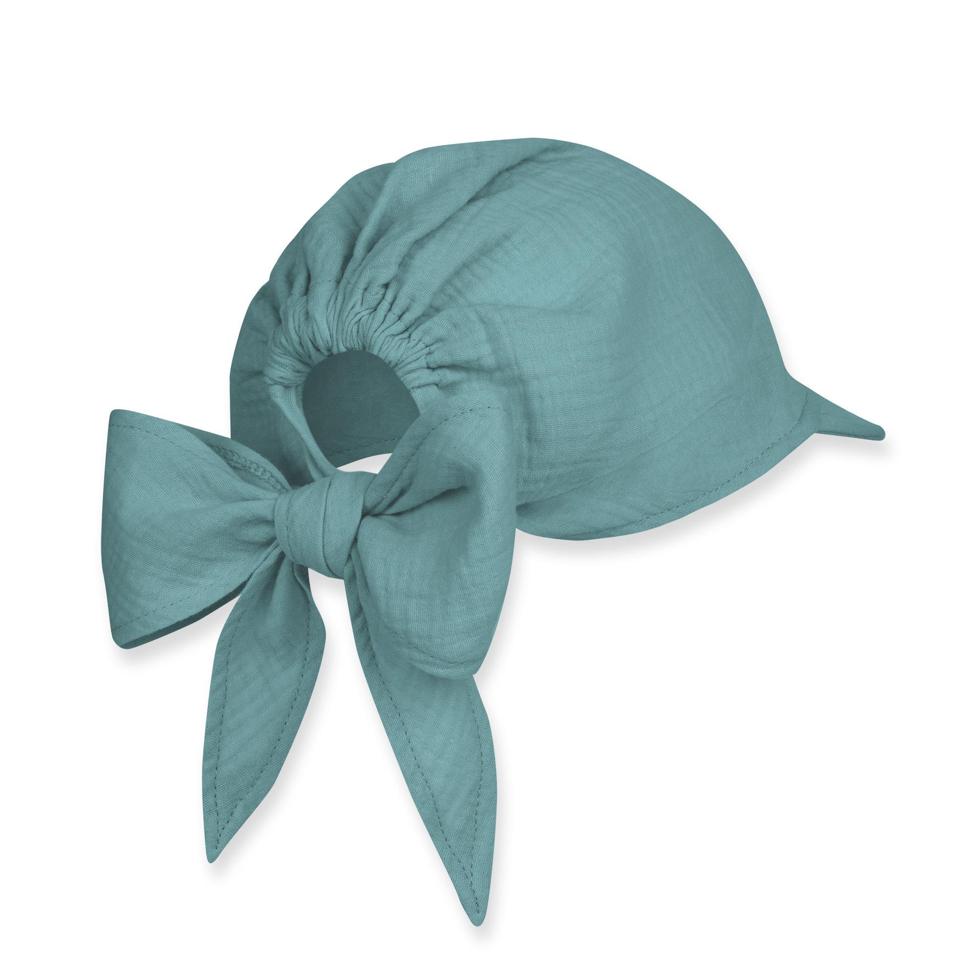 Nautical muslin bandana hat