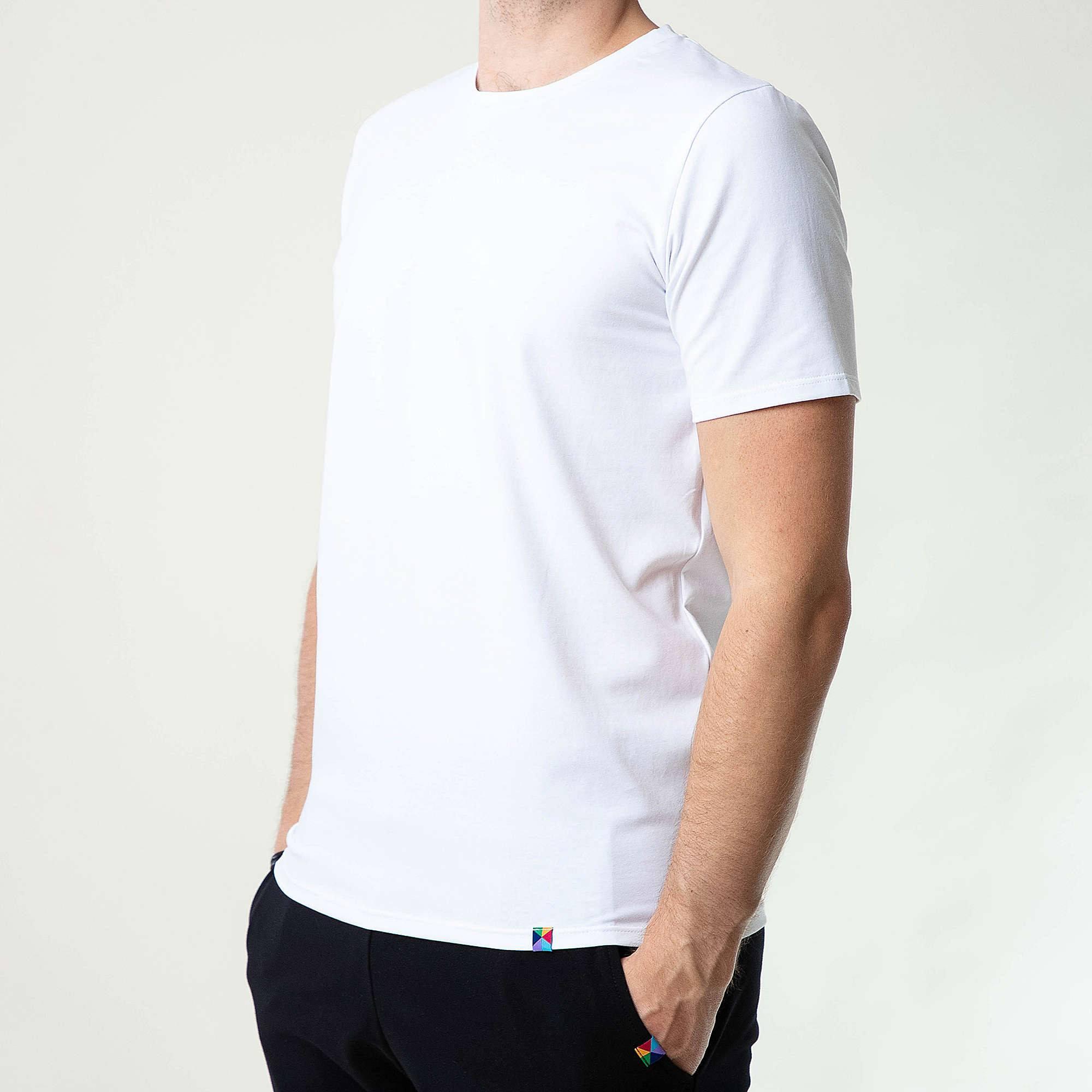 White T-shirt Men