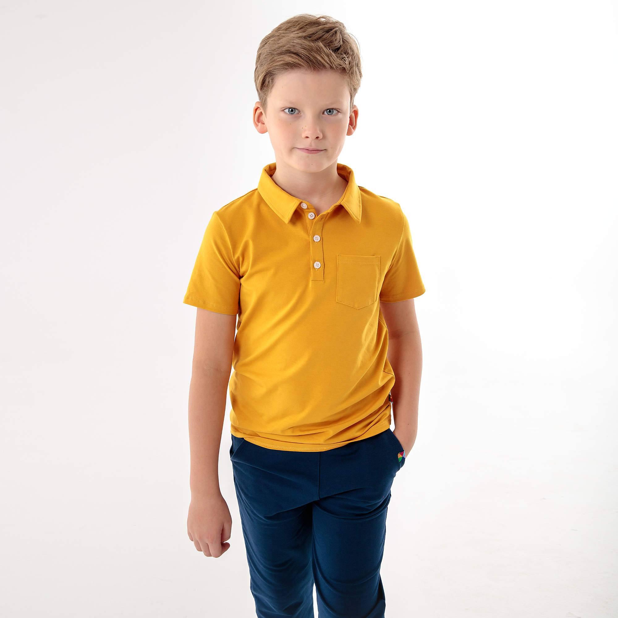 Mustard polo shirt Junior