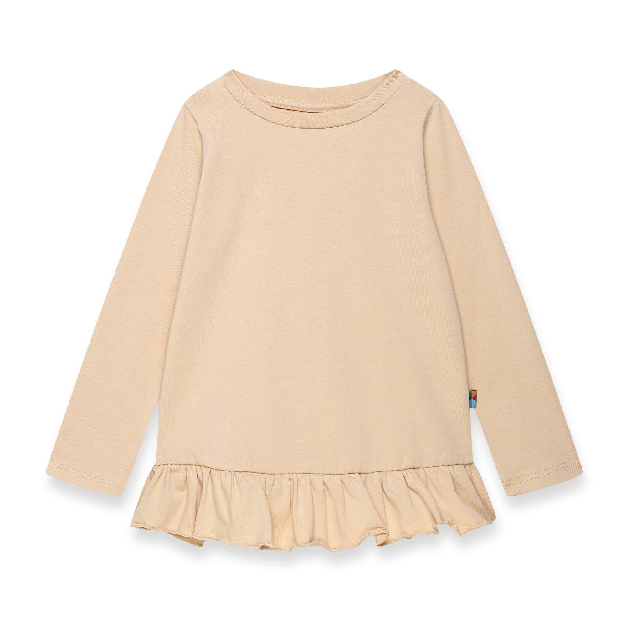 Beige ruffle blouse Baby