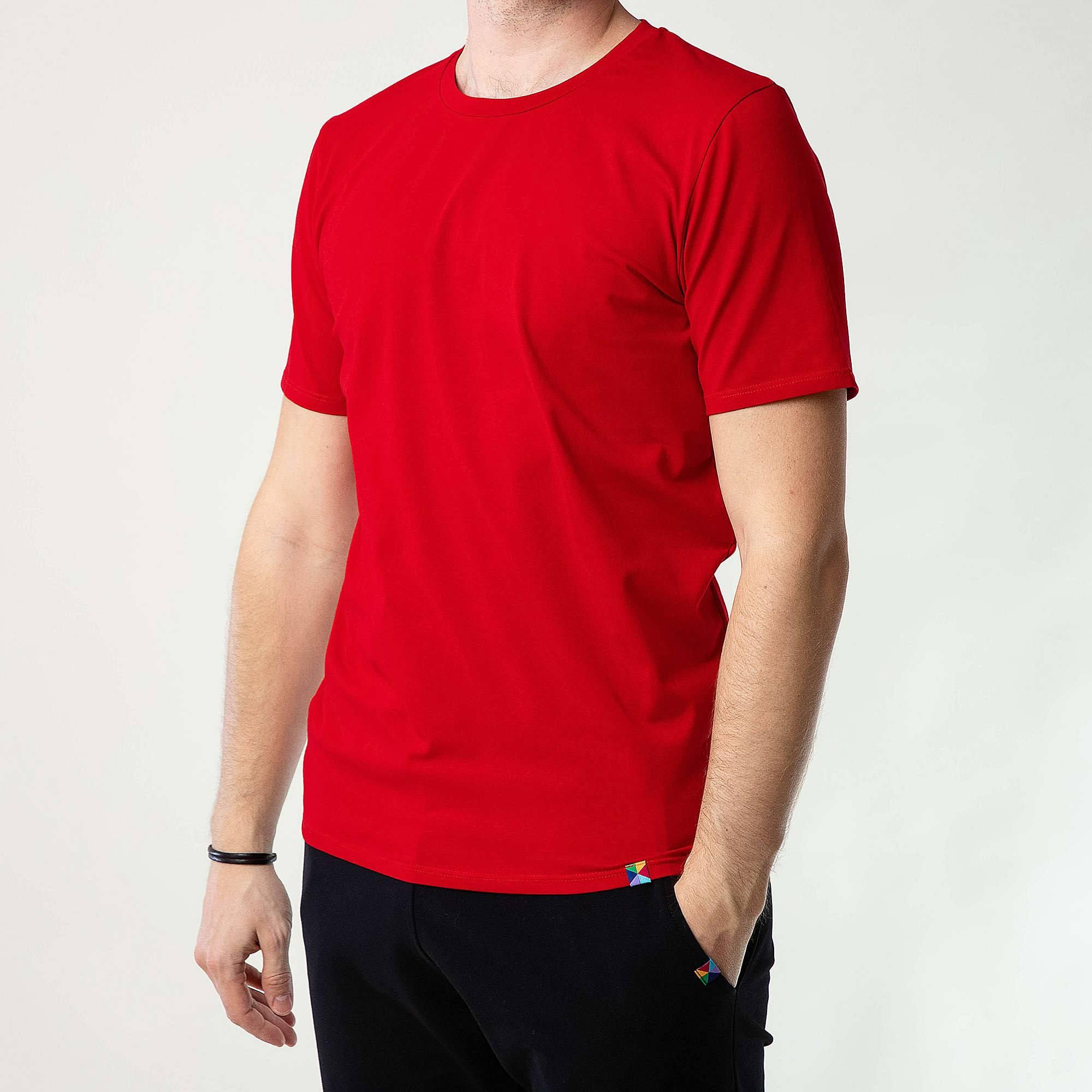 Red T-shirt Men