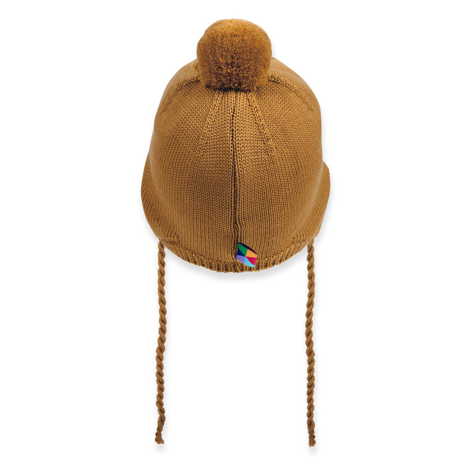 Mustard merino wool hat Baby