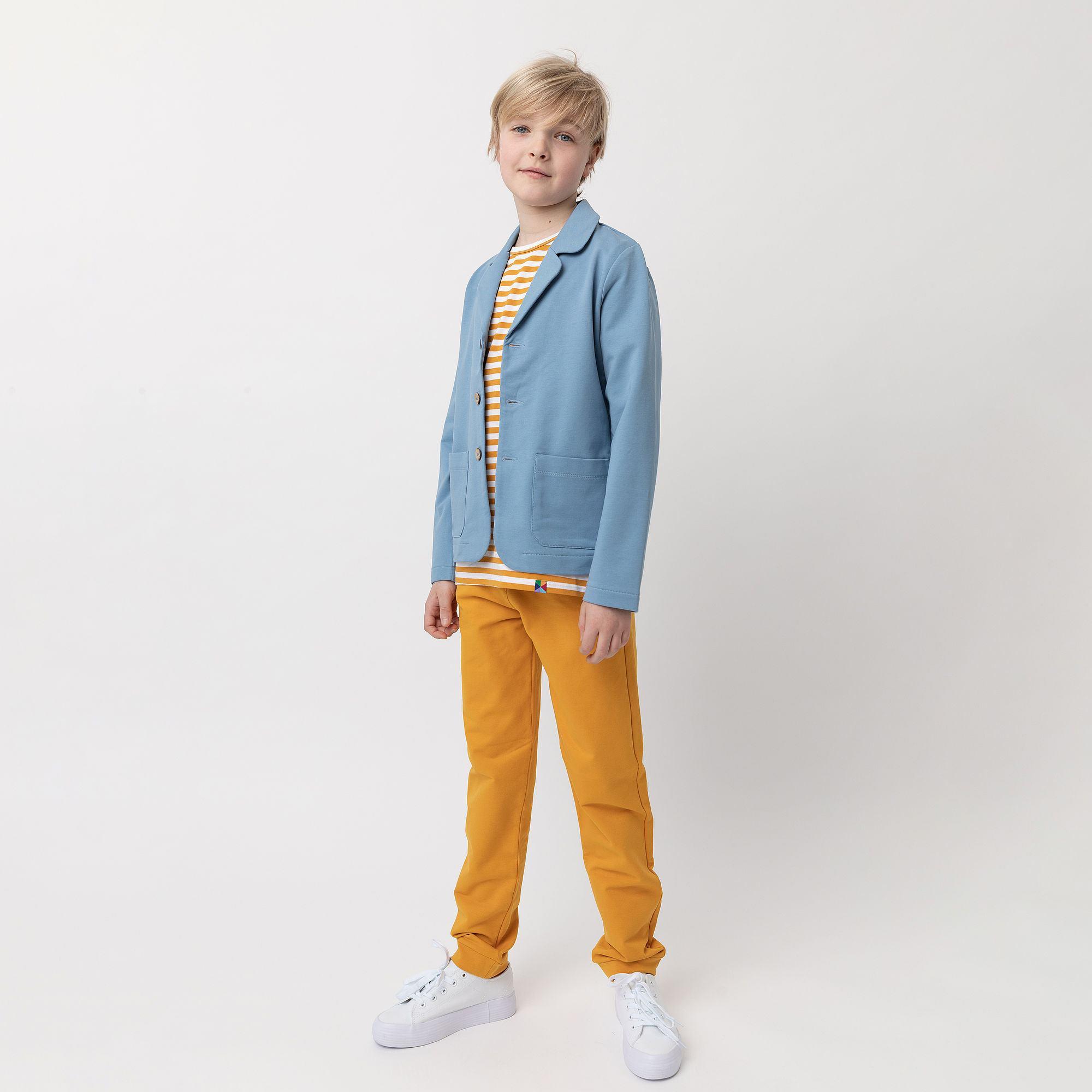 Mustard stripes T-shirt Junior