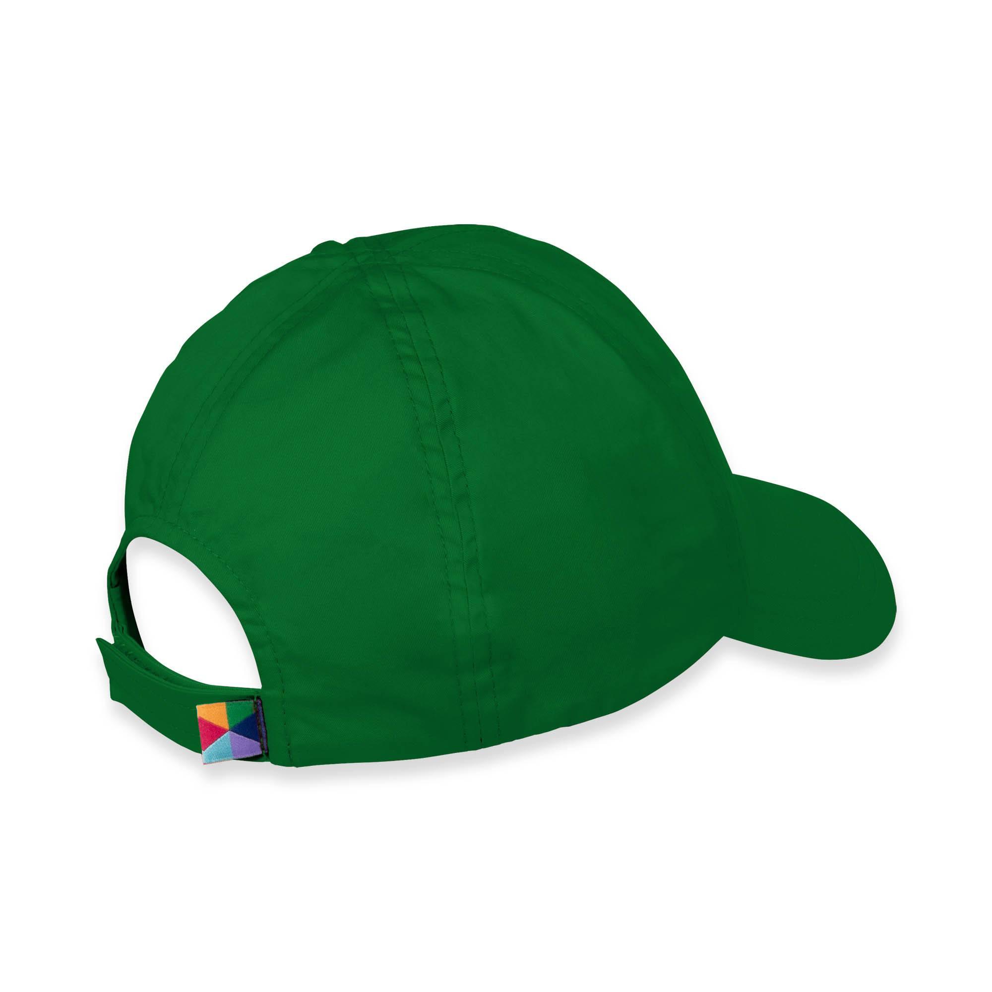 Green baseball cap