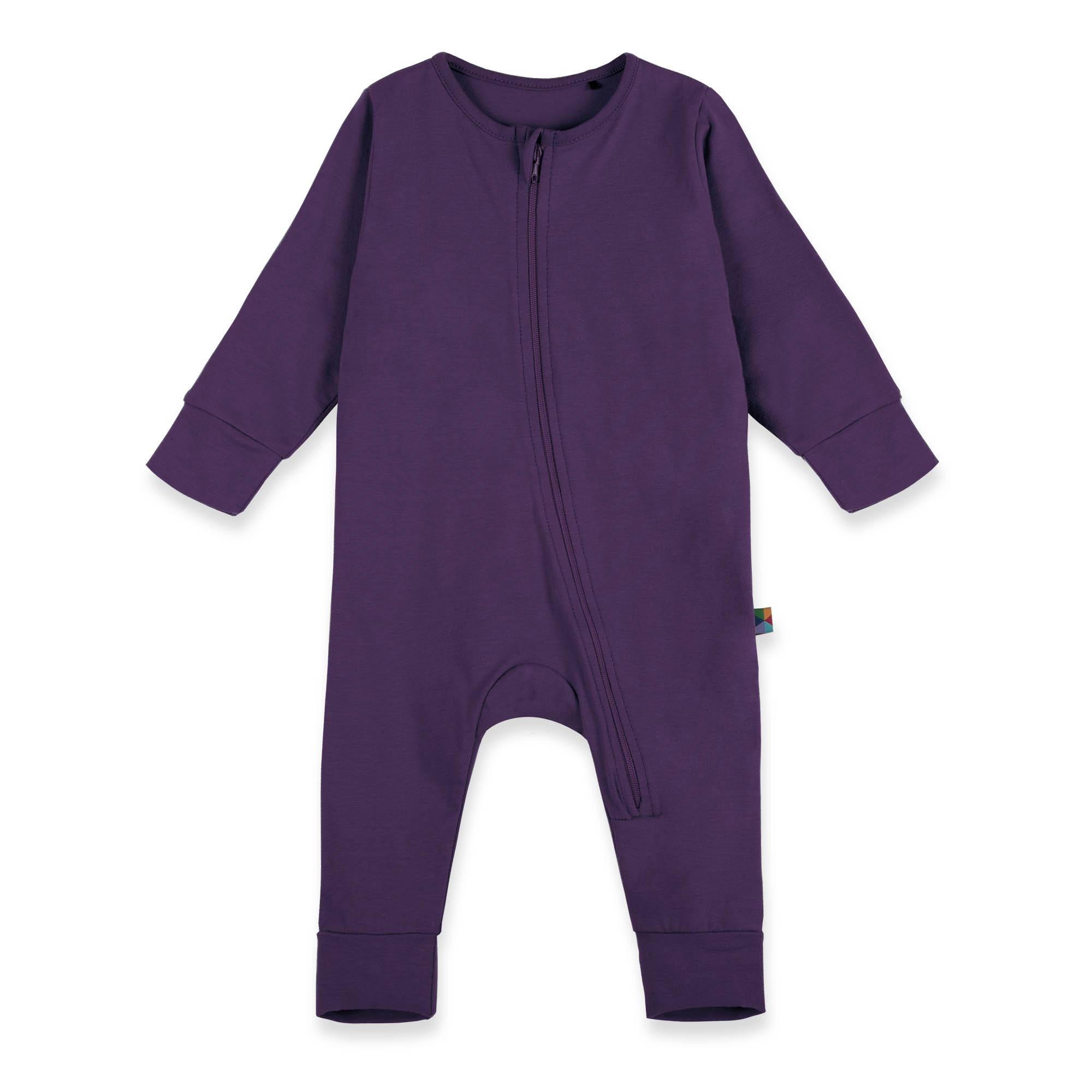 Violet romper suit