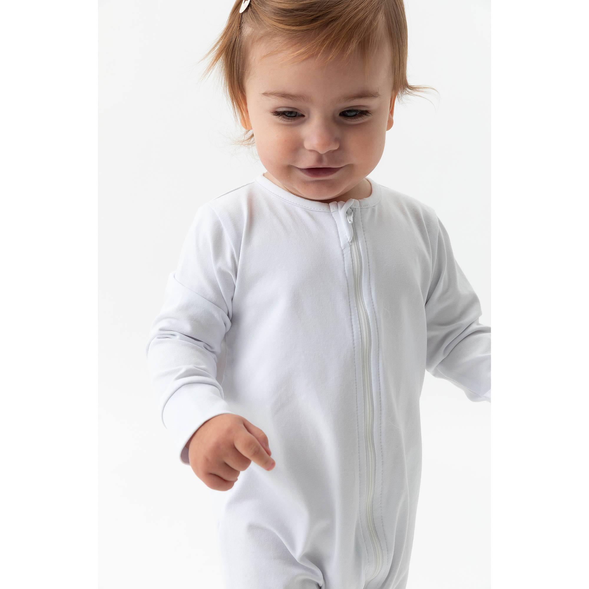 White romper suit