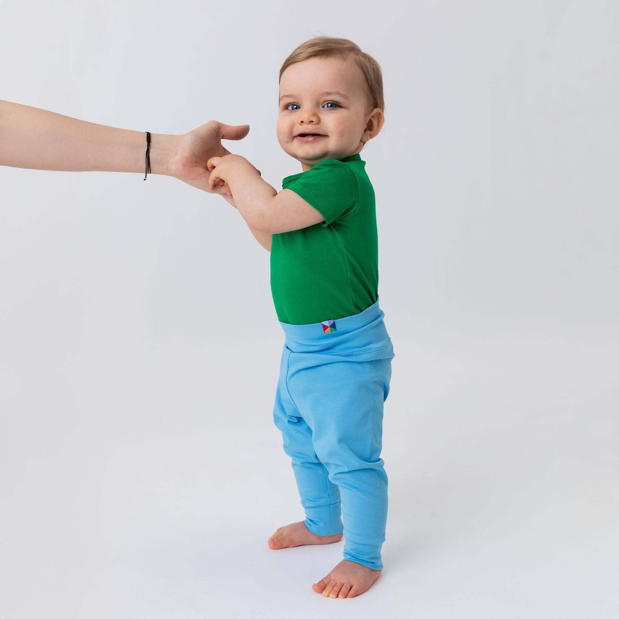 Green short sleeve bodysuit