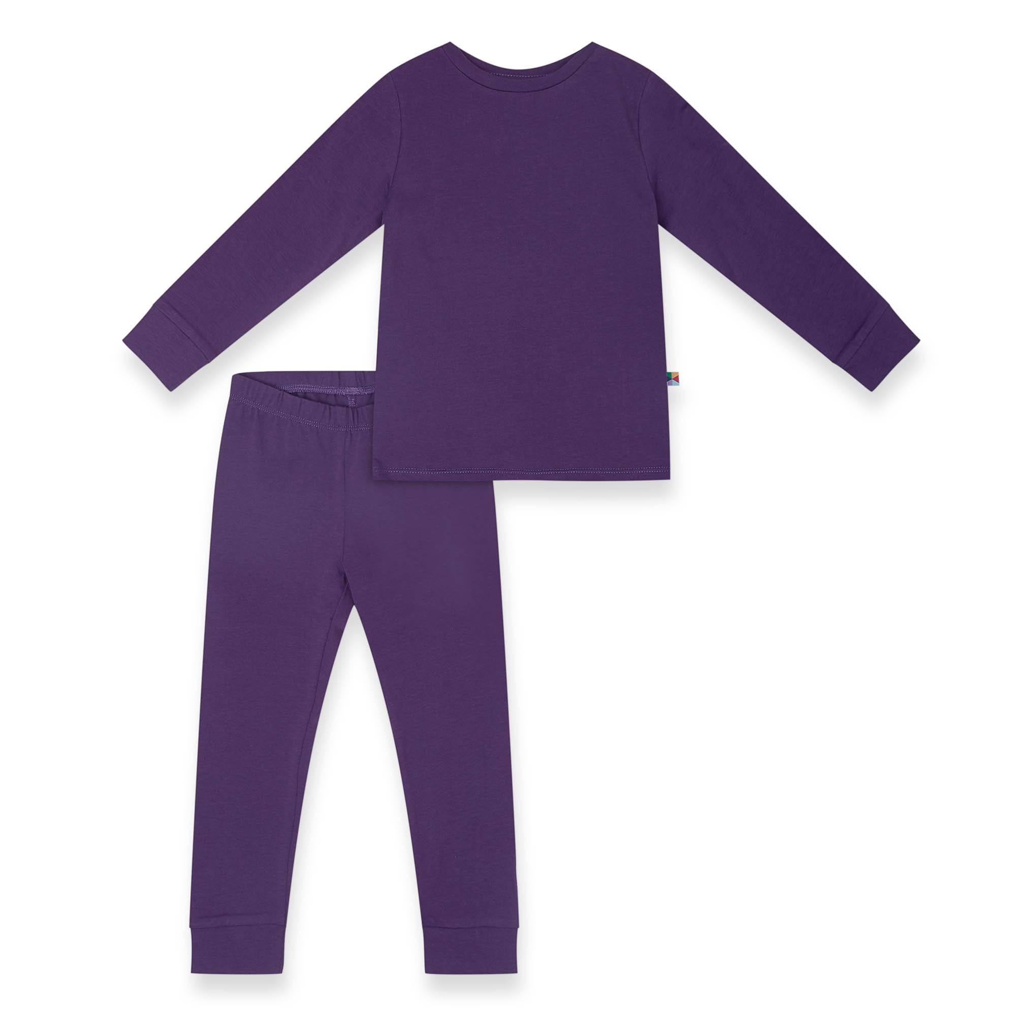 Violet two-piece pajama set