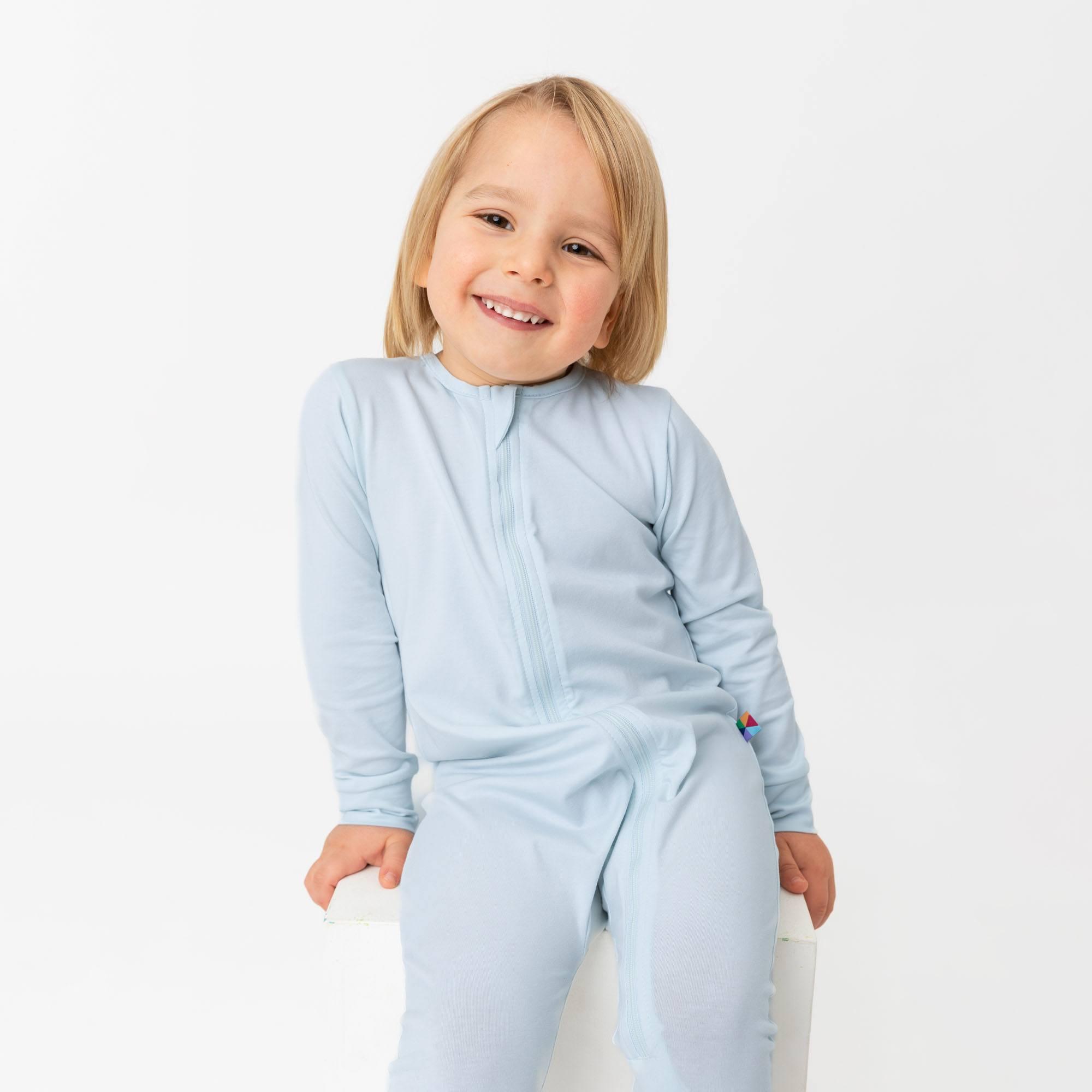 Light blue romper suit