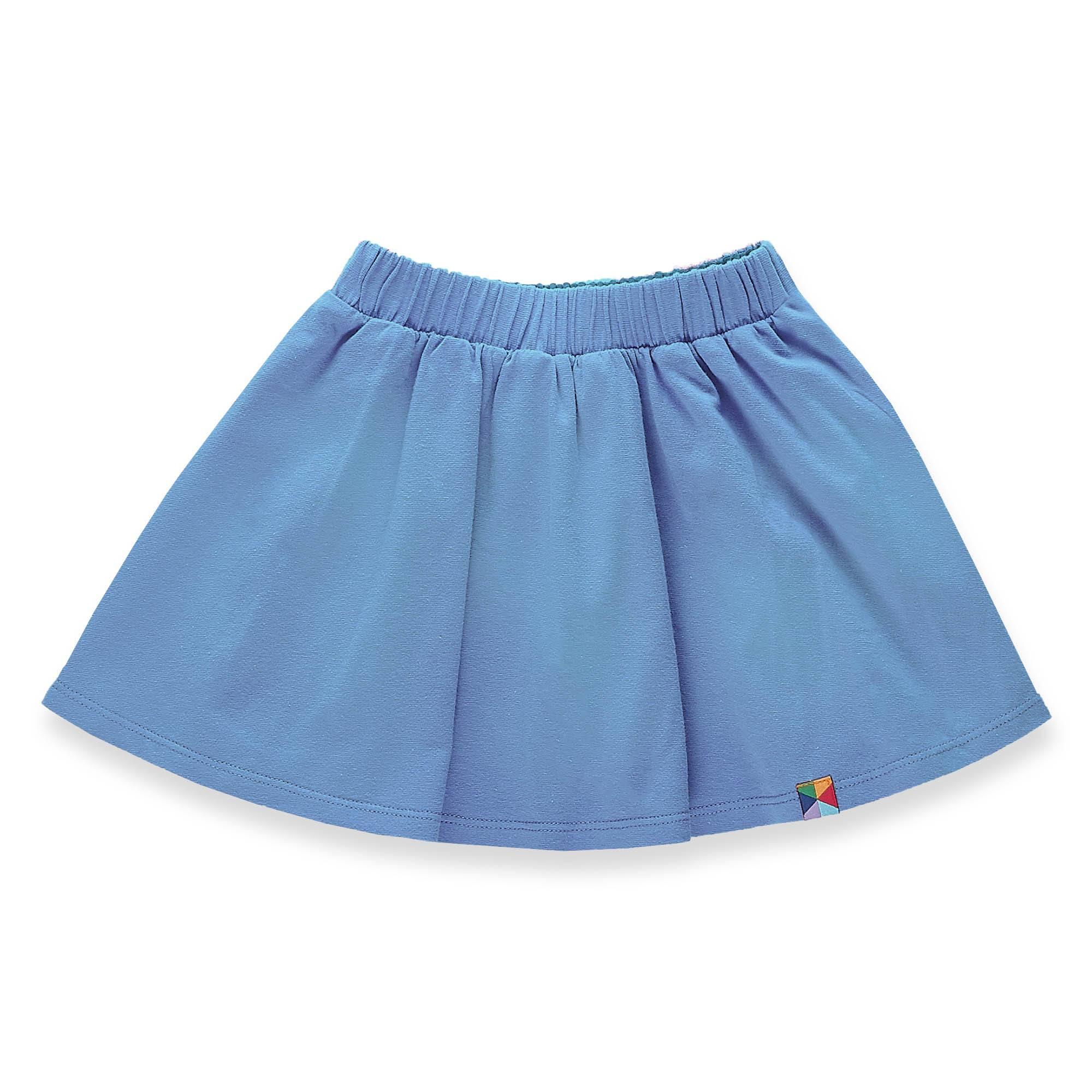 Sky blue skirt