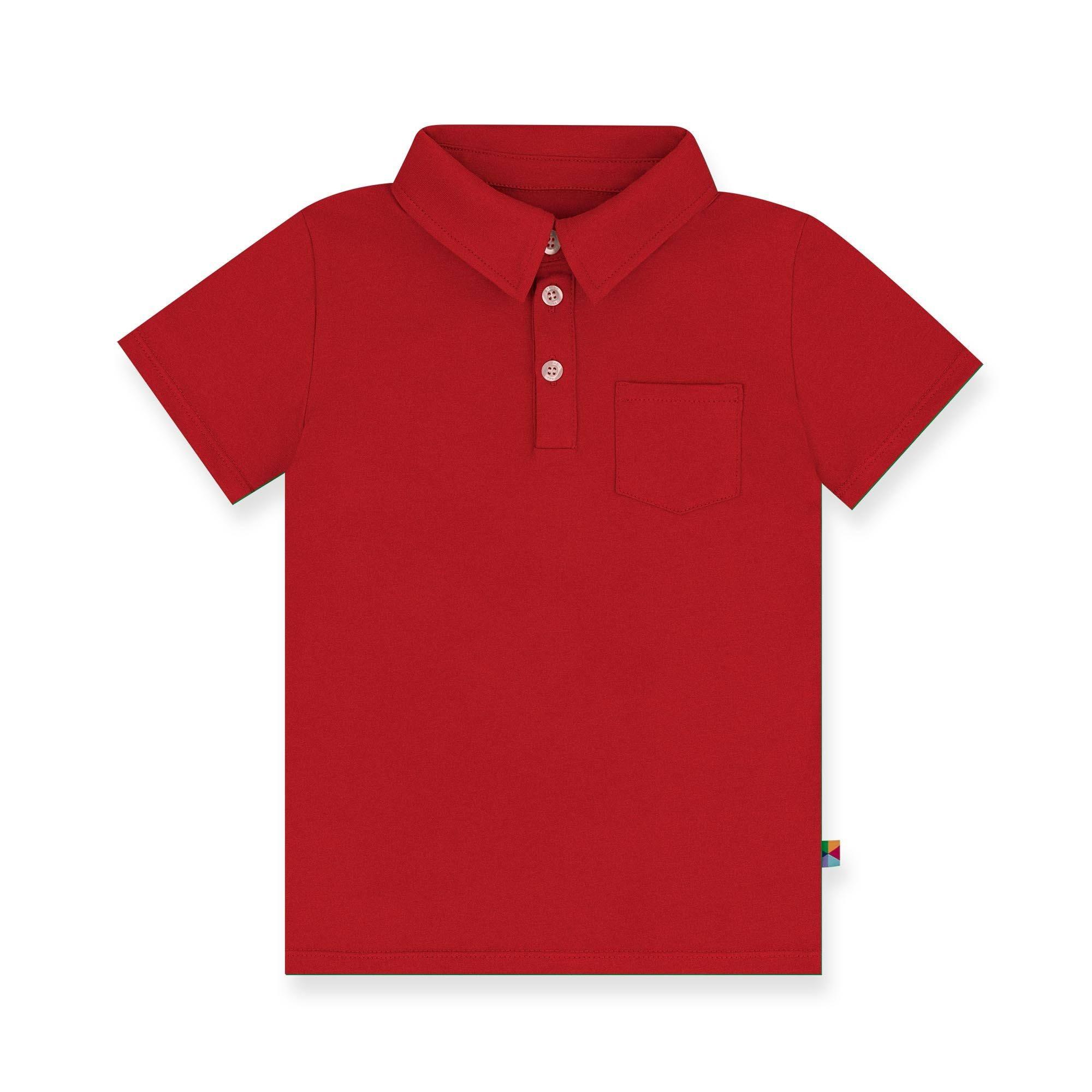 Red polo shirt Junior