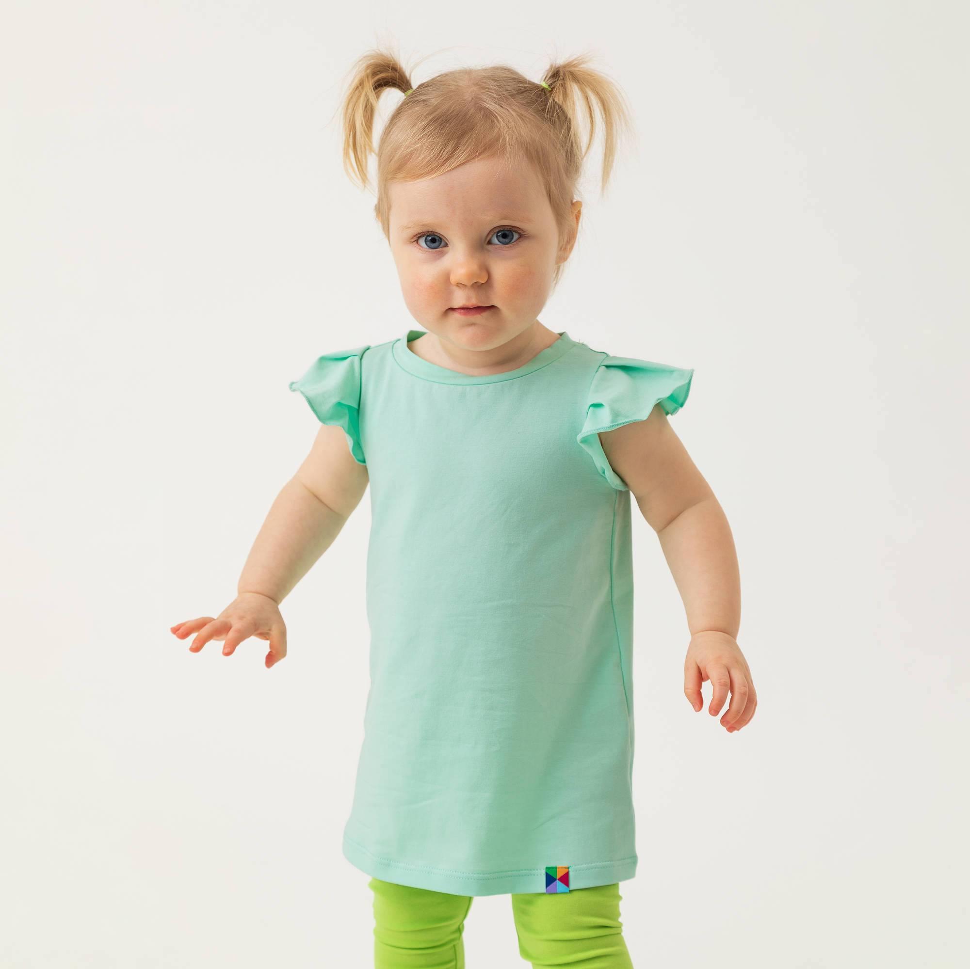 Mint short butterfly sleeve tunic Baby