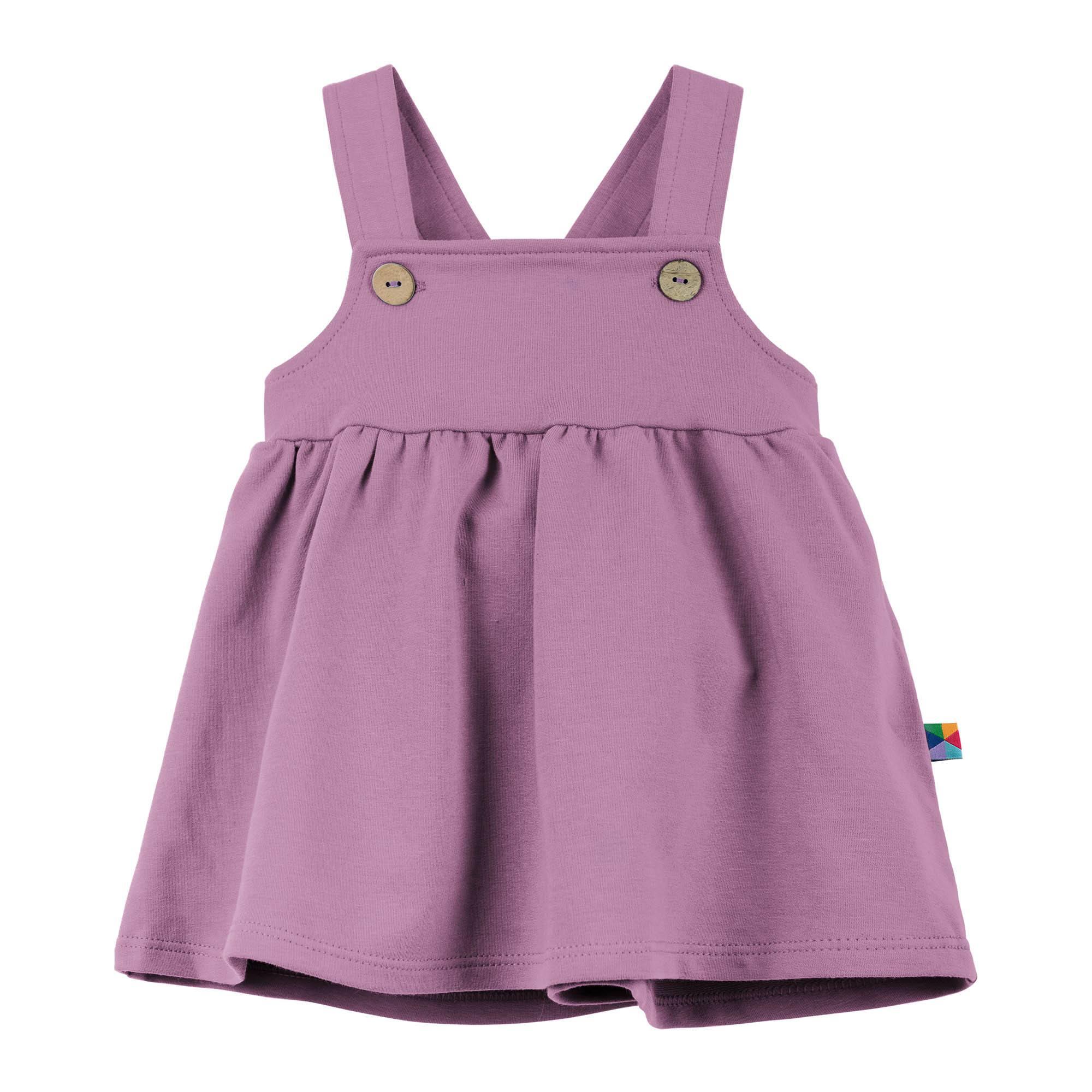 Light purple dungaree dress