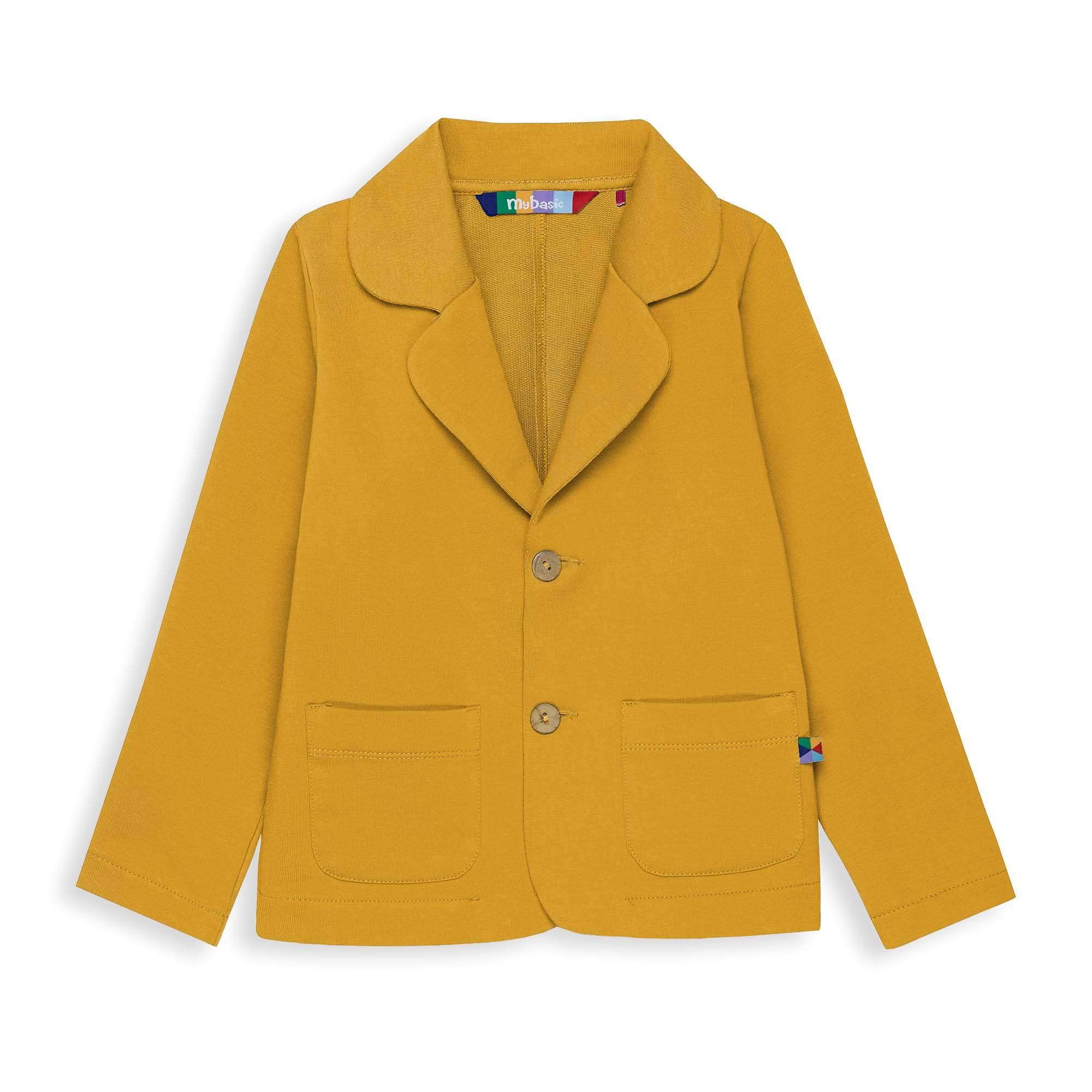 Mustard blazer jacket