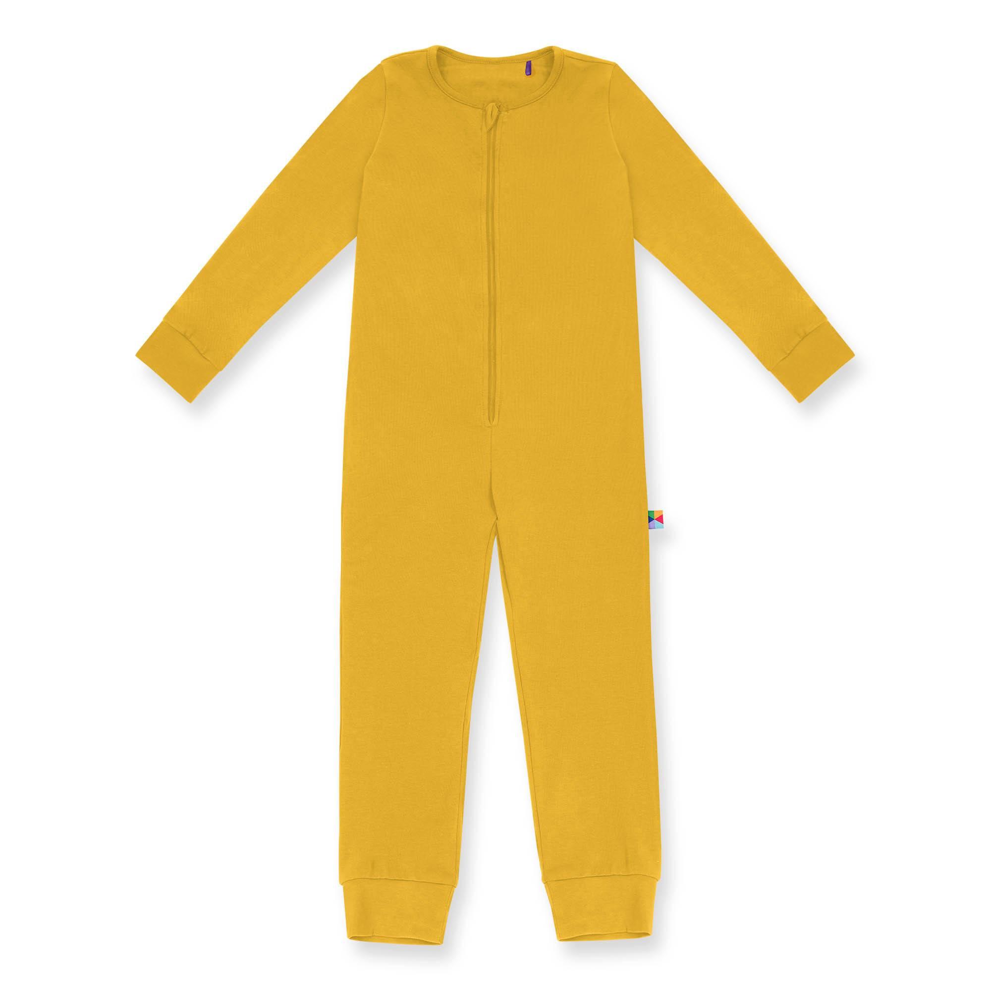 Mustard romper sleeping suit