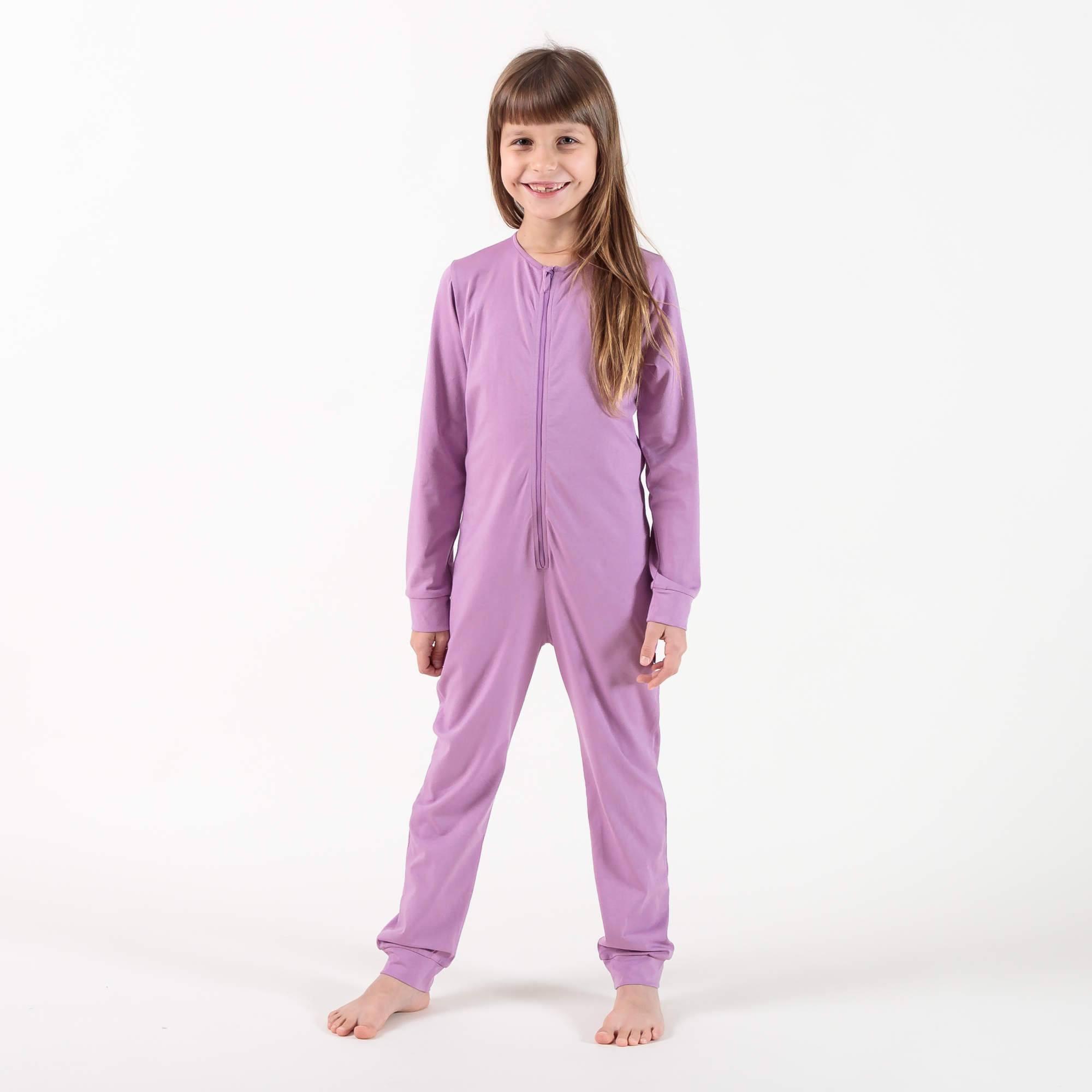 Light purple romper sleeping suit