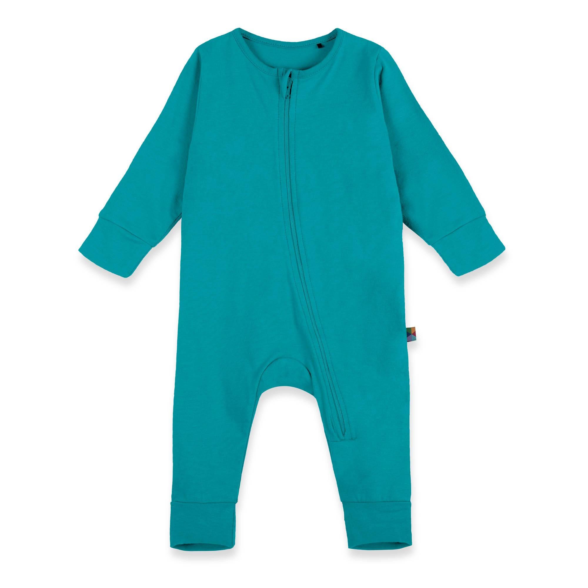 Turquoise romper suit