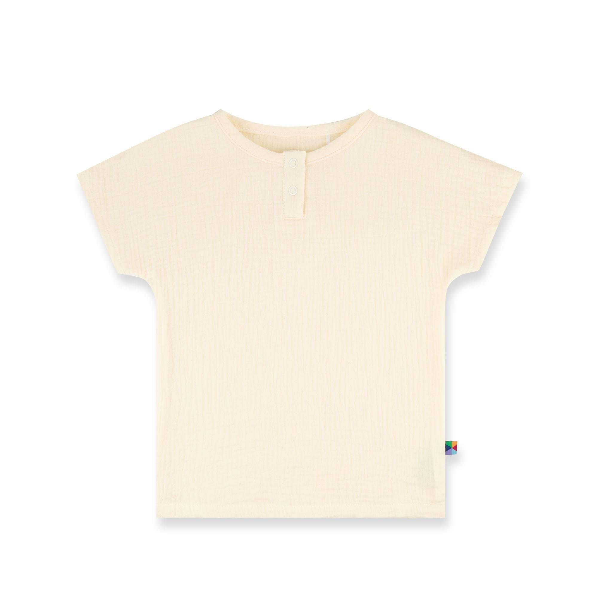 Ecru muslin shirt Baby