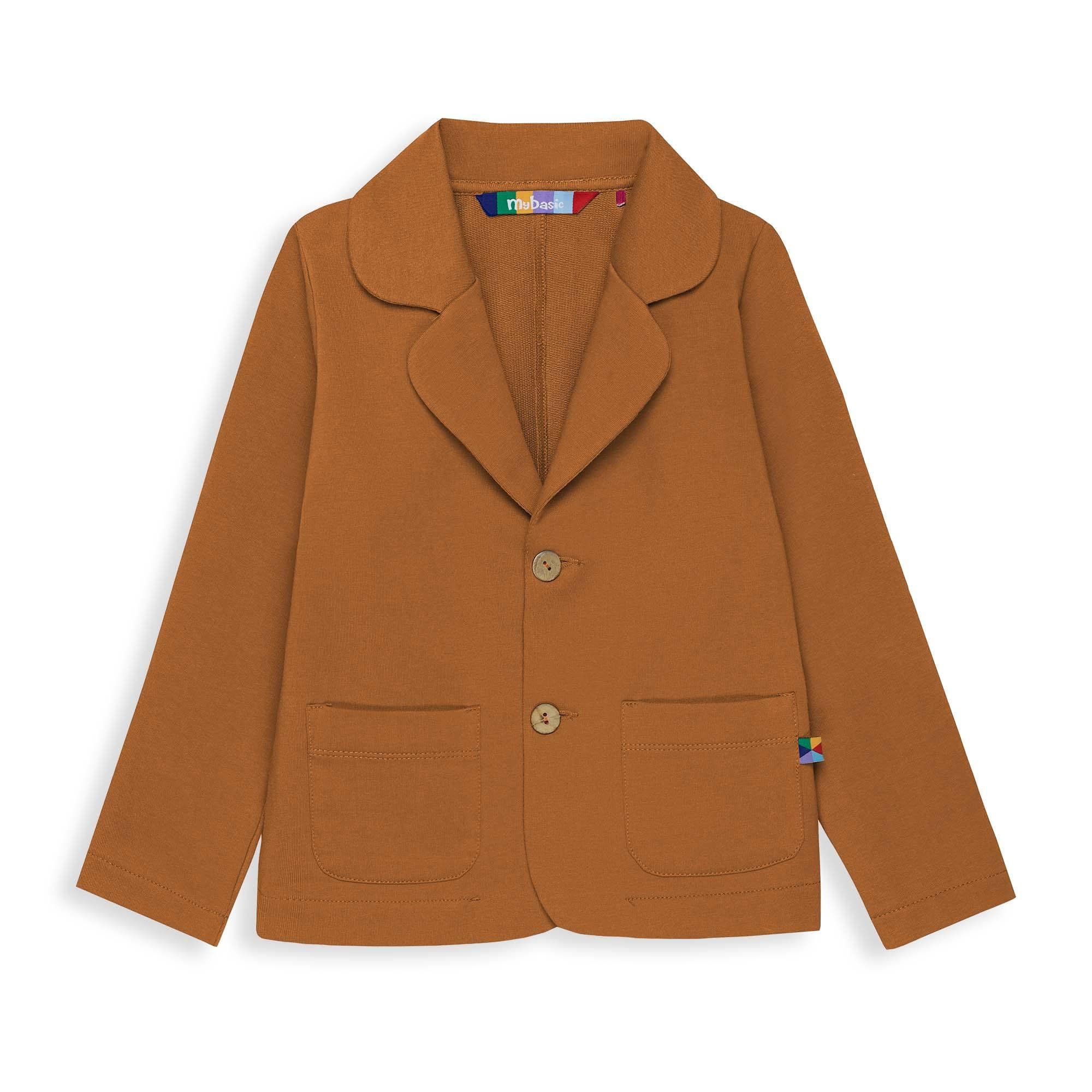 Caramel blazer jacket Junior