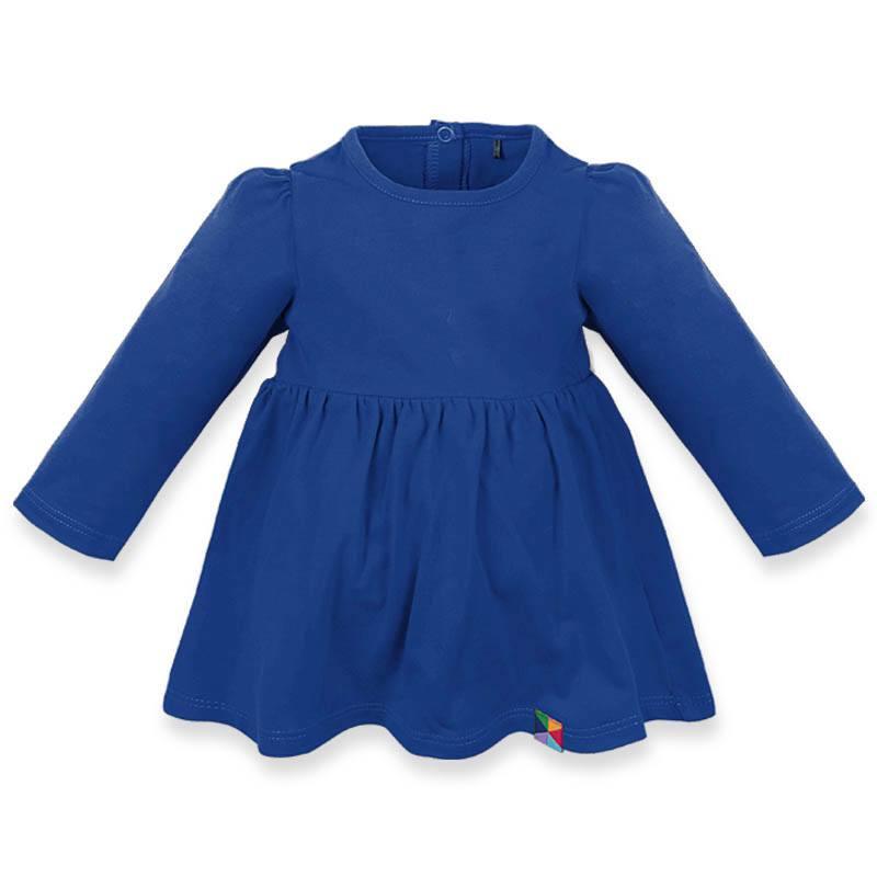 Blue long sleeve bodysuit dress