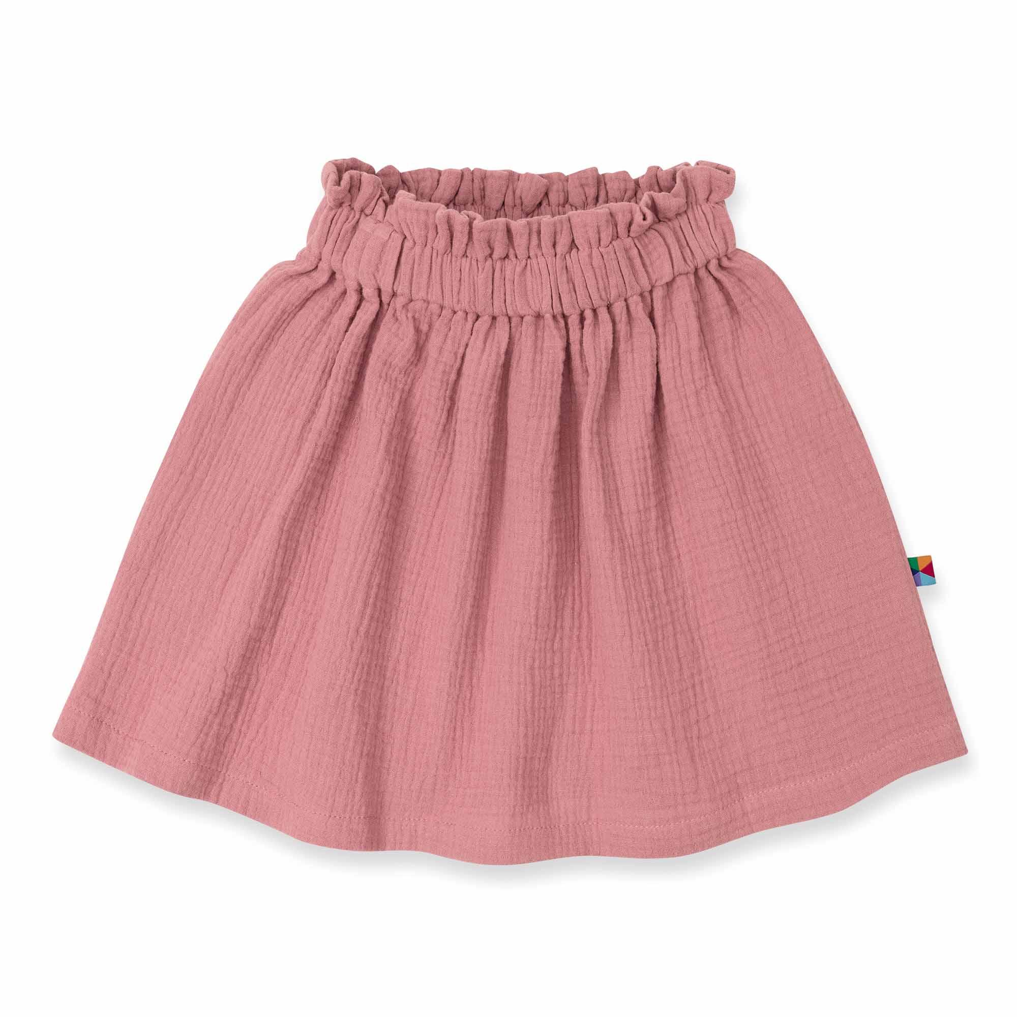 Pink muslin skirt