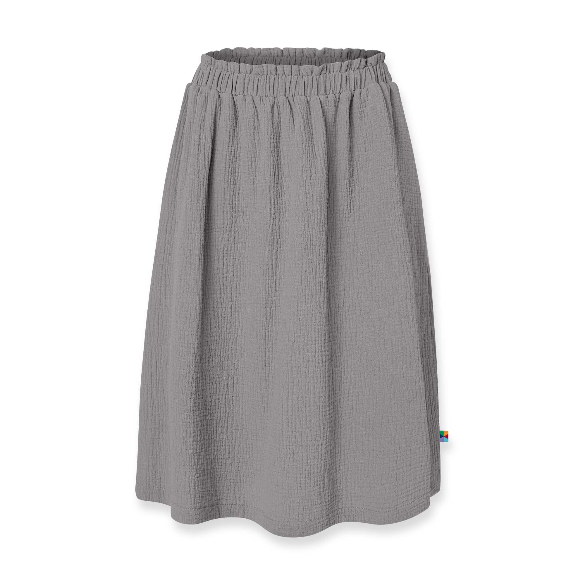 Grey muslin skirt Women