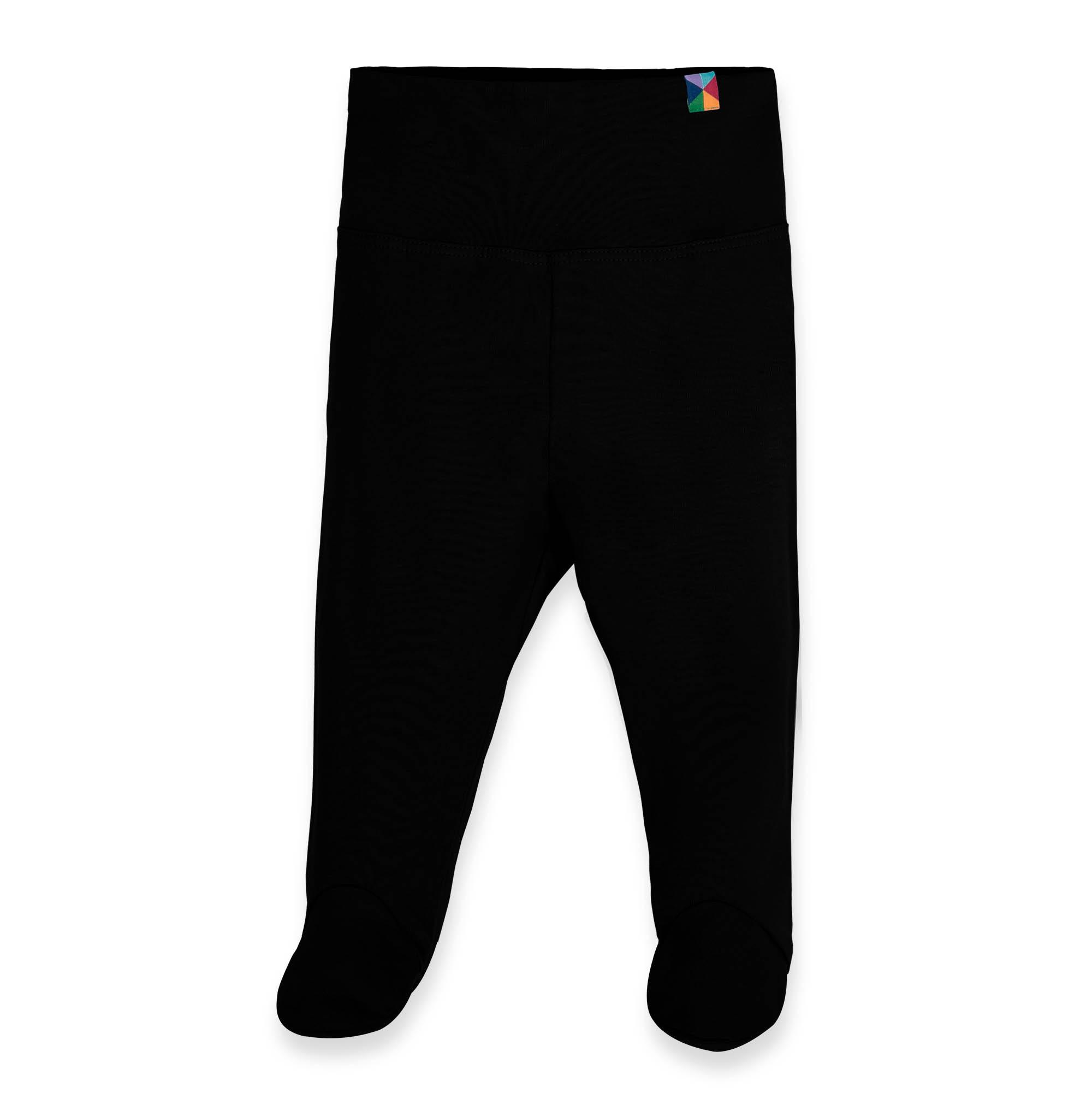 Black jersey pants