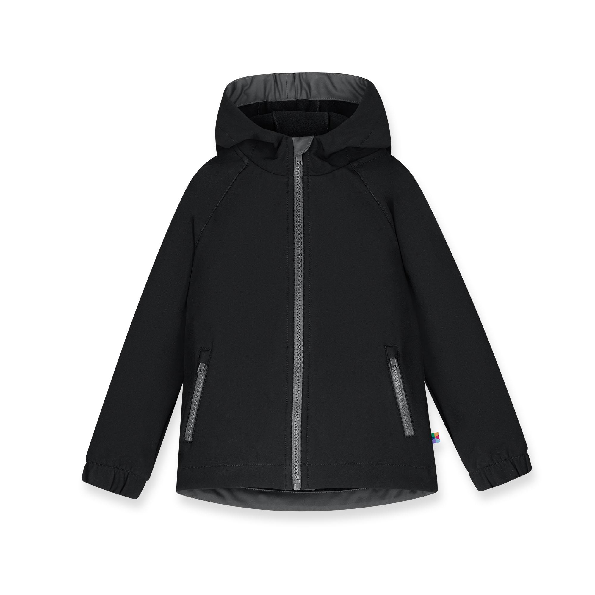 Black softshell jacket Baby