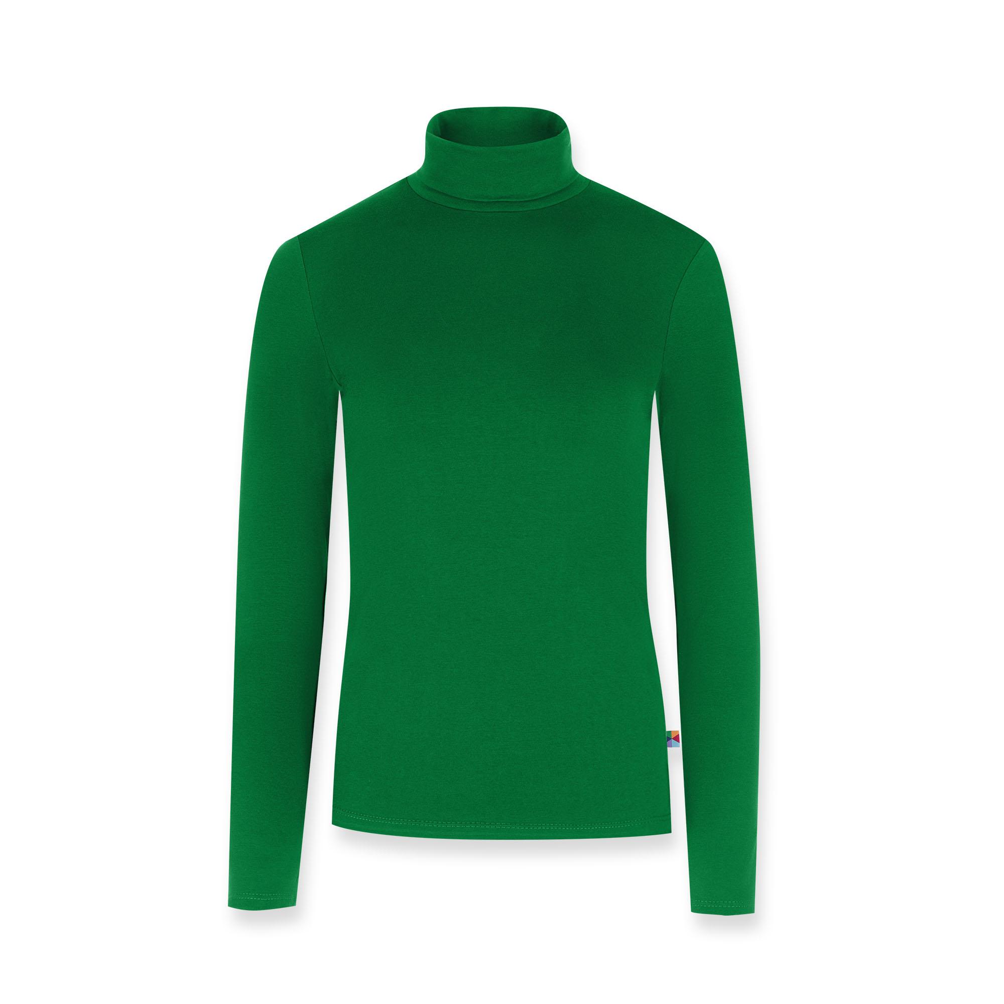 Green turtleneck Women