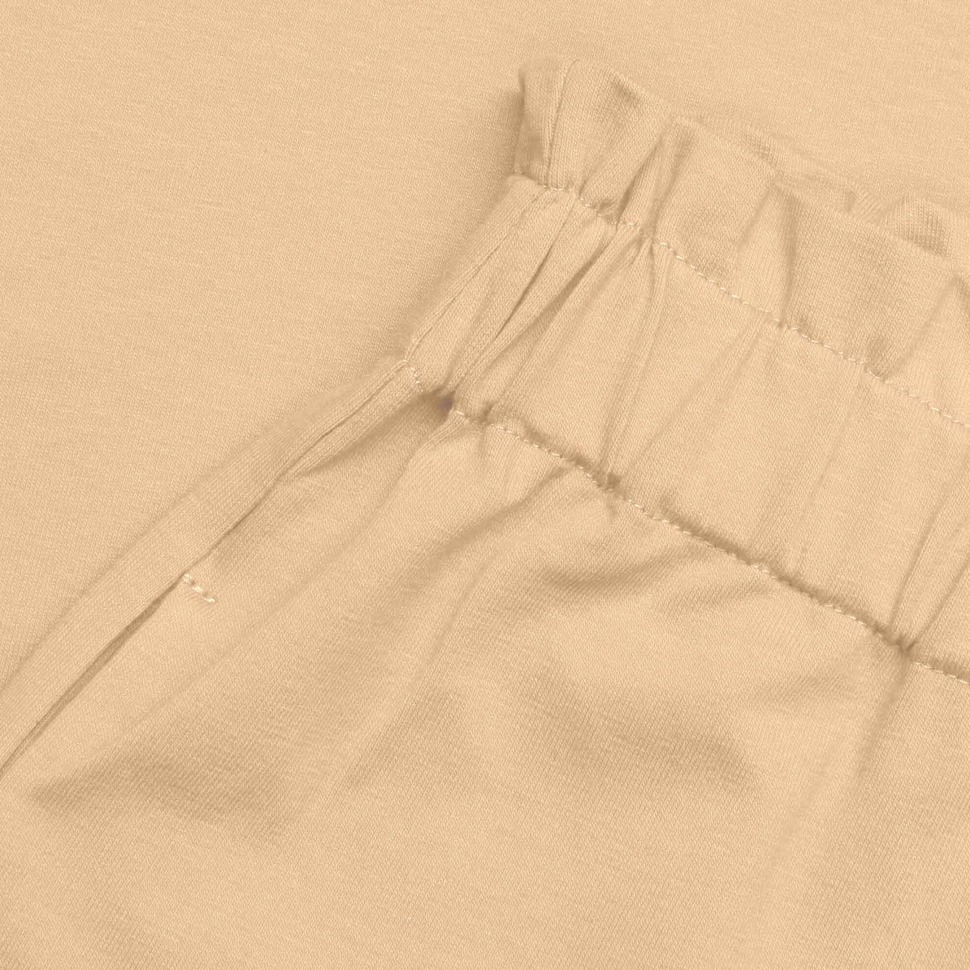 Beige culotte trousers