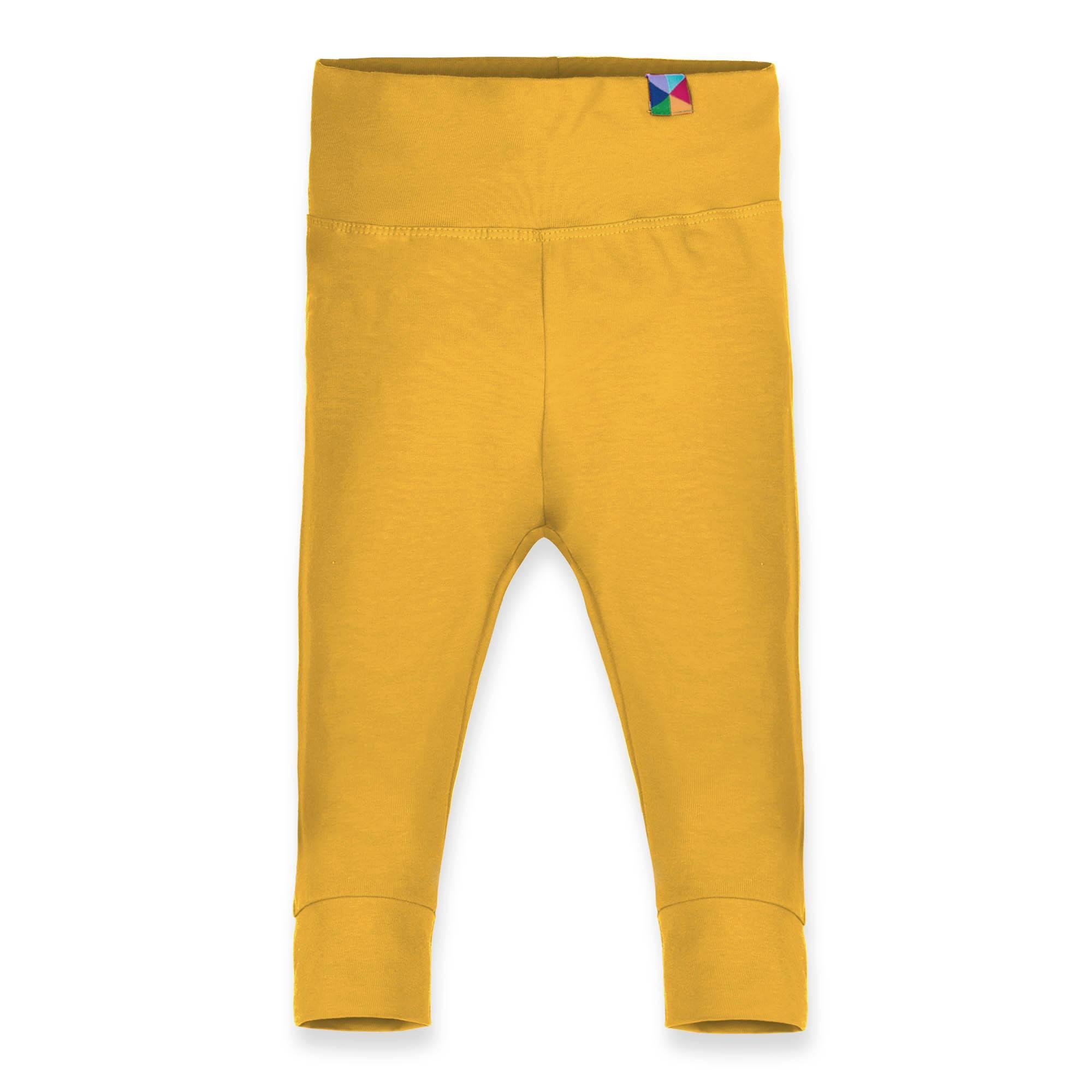 Mustard jersey pants