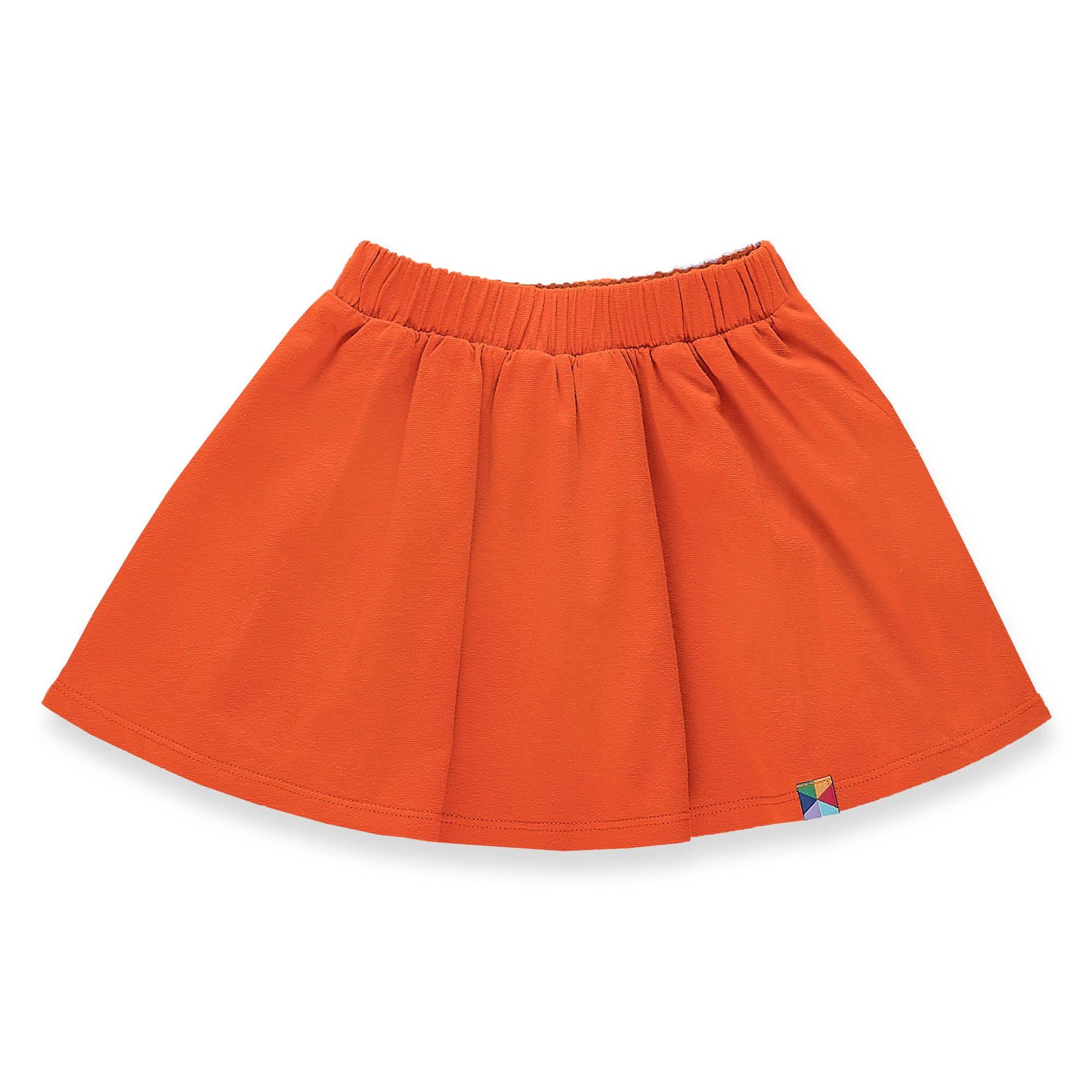 Orange skirt