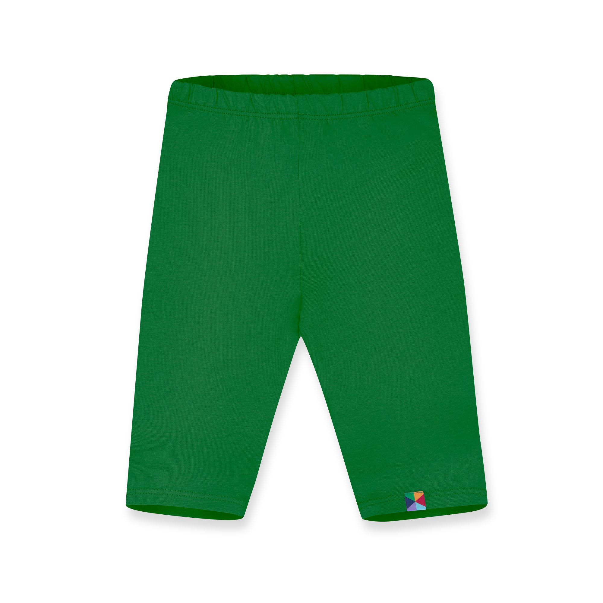 Green biker shorts