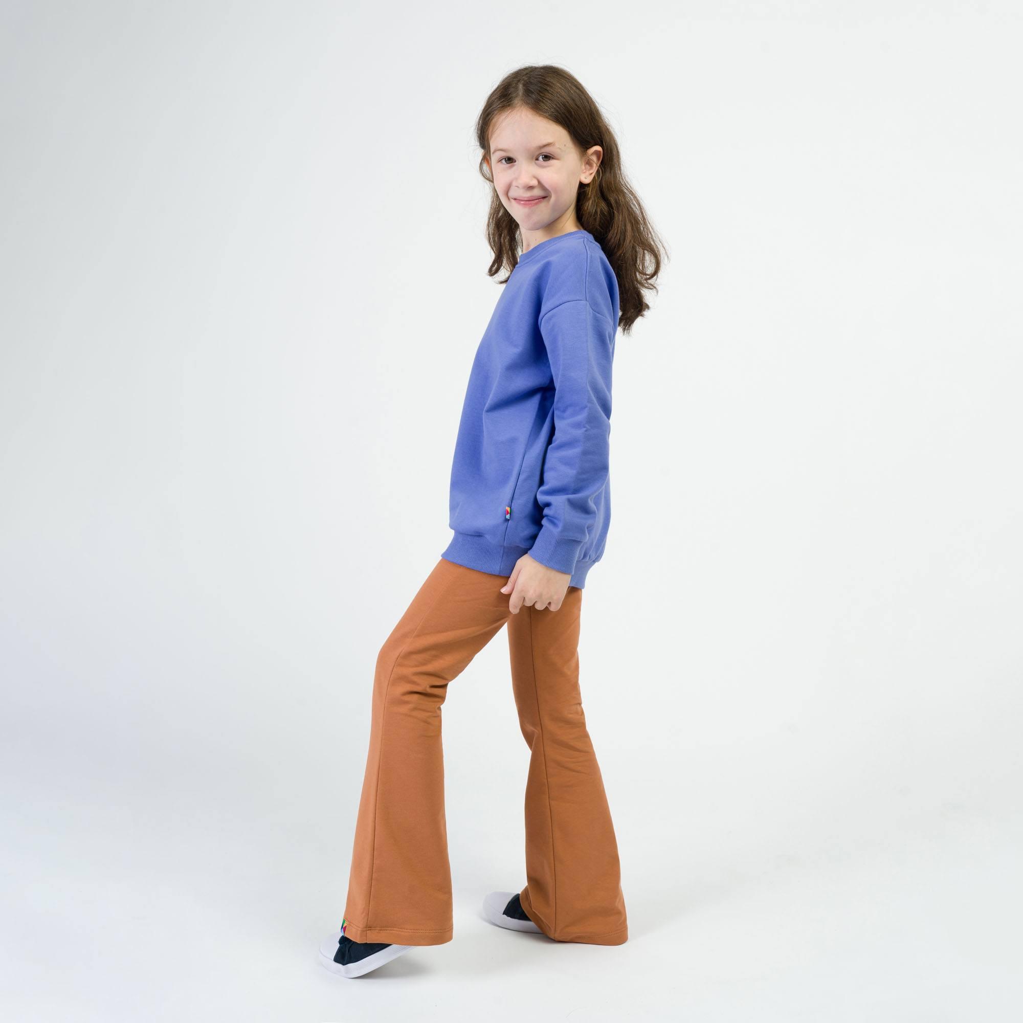 Caramel flared pants