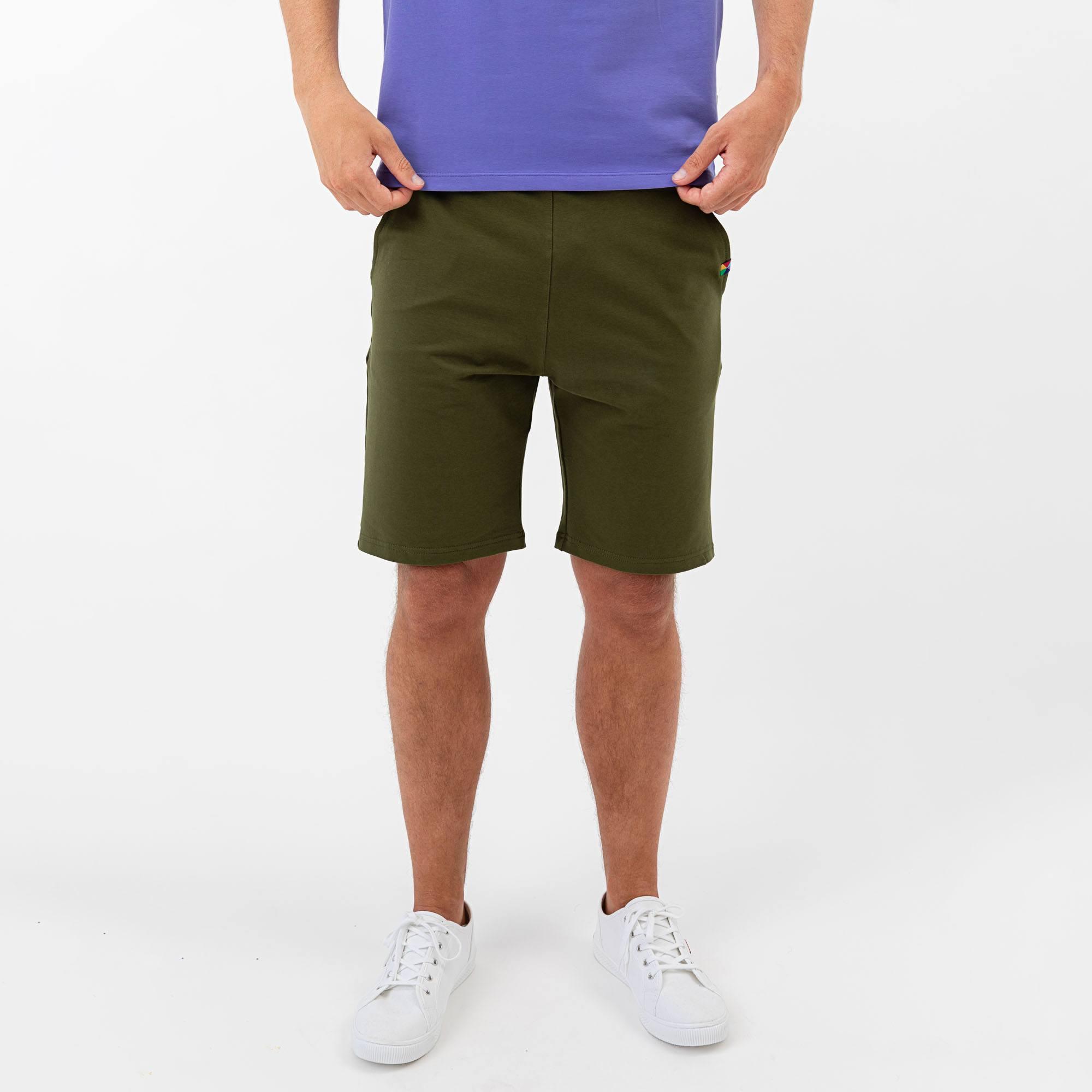 Khaki shorts Men