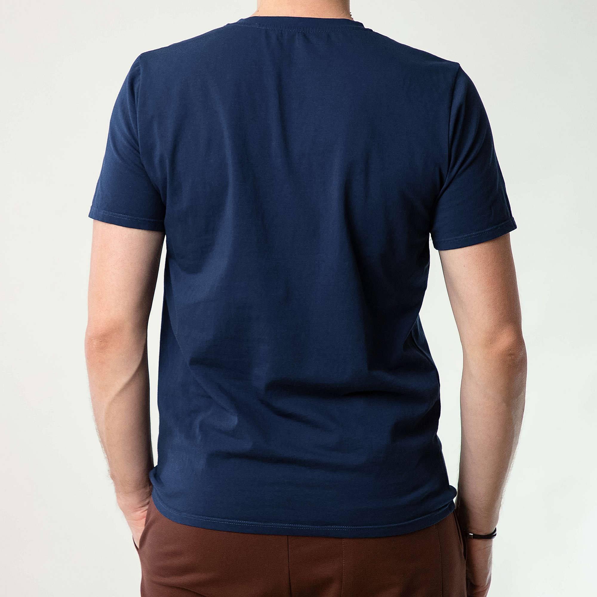 Navy blue T-shirt Men