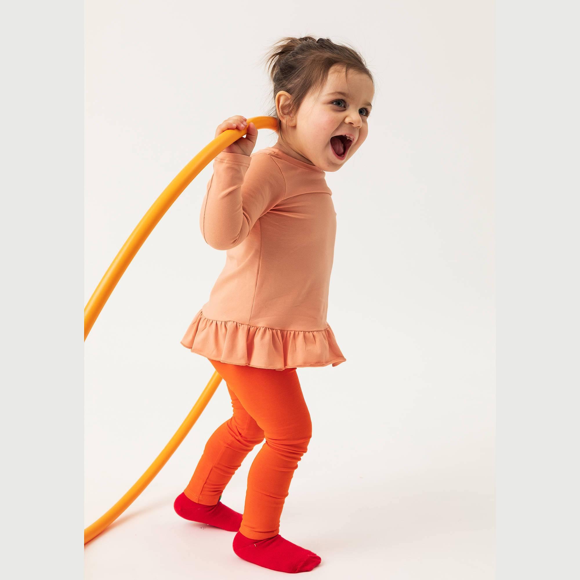 Orange leggings Baby