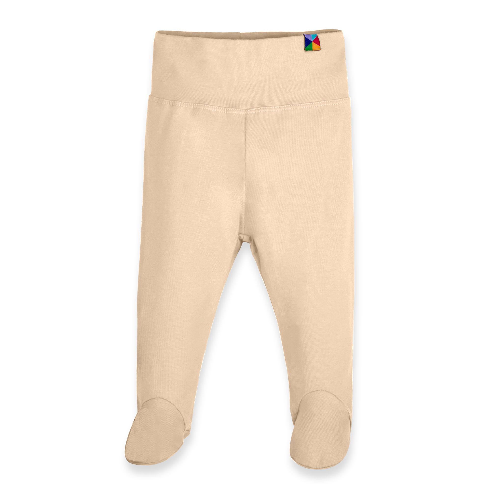 Beige jersey pants