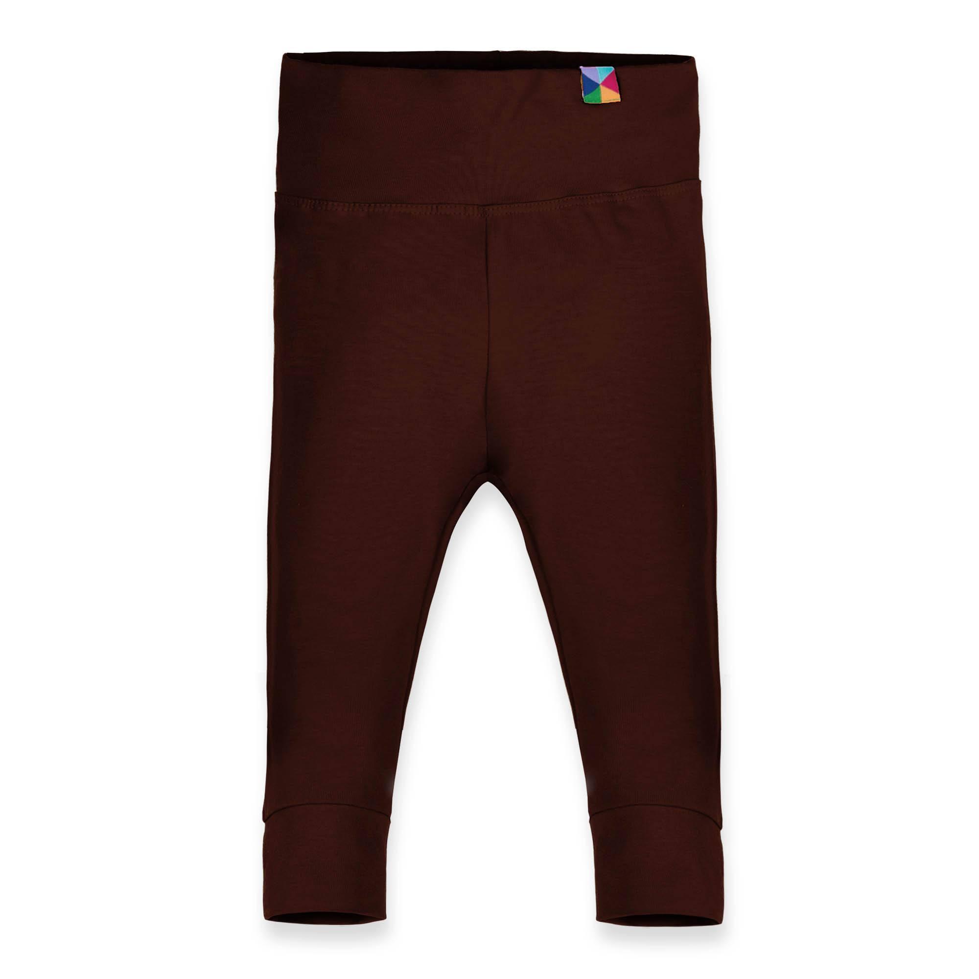 Brown jersey pants