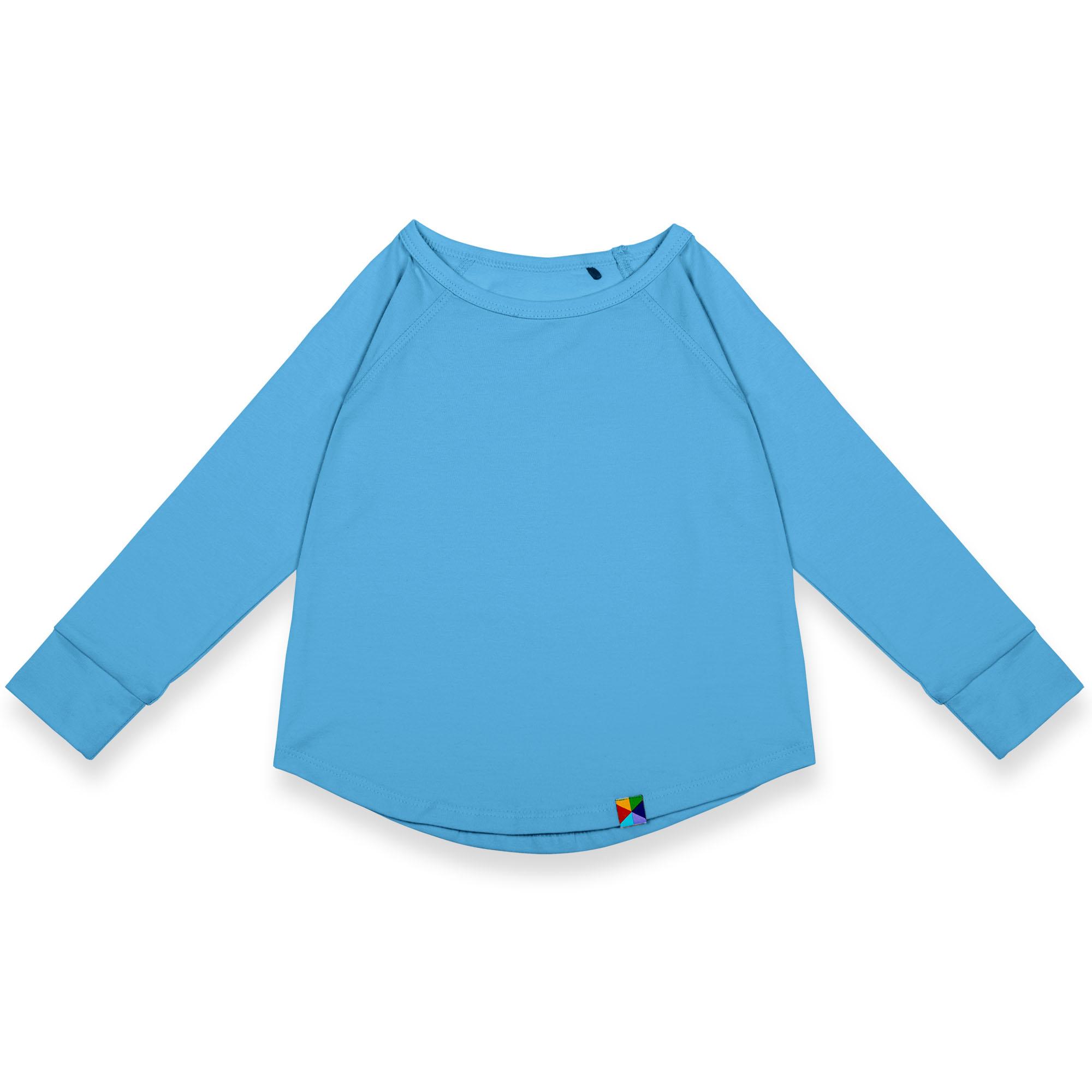 Pastel blue long sleeve shirt