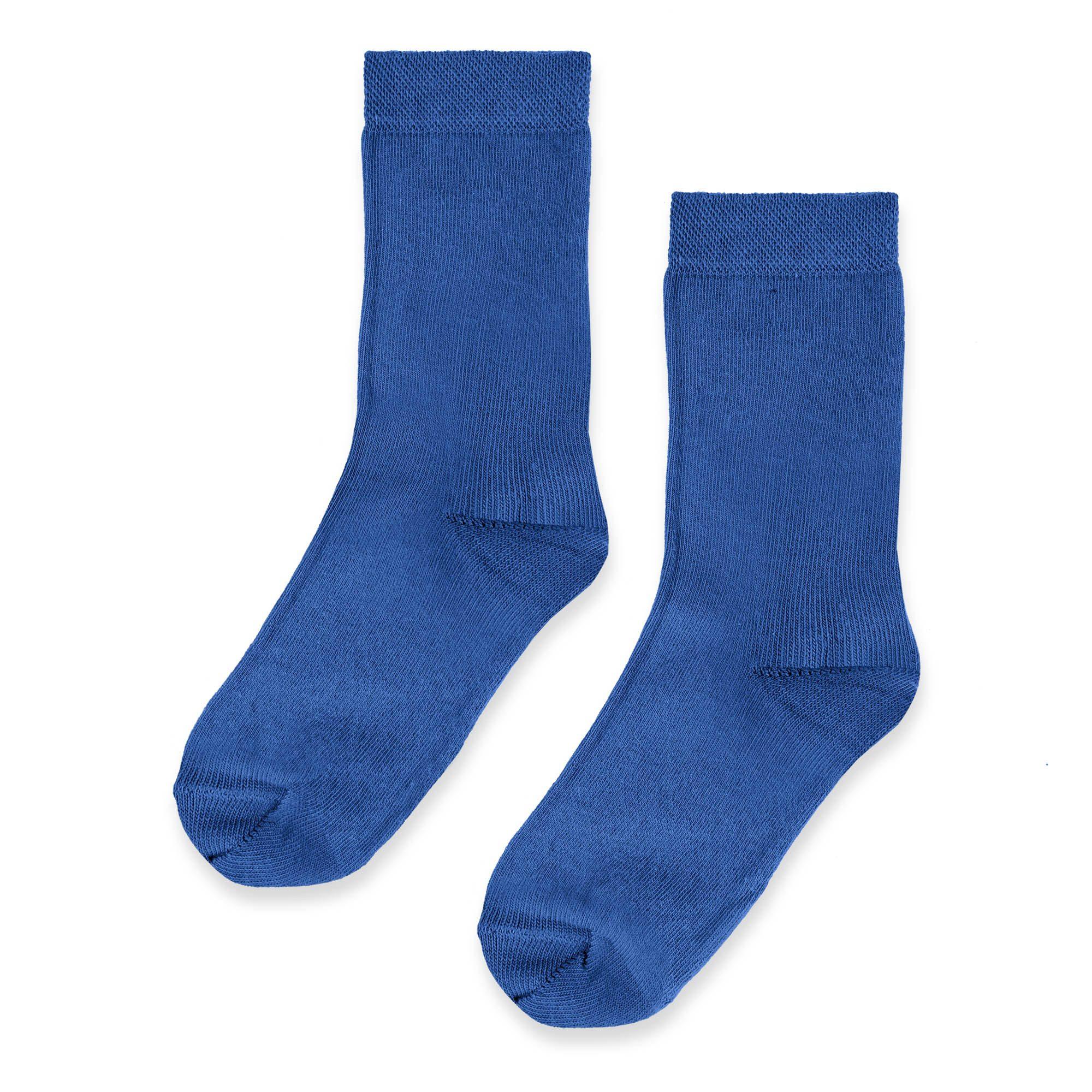 Blue socks