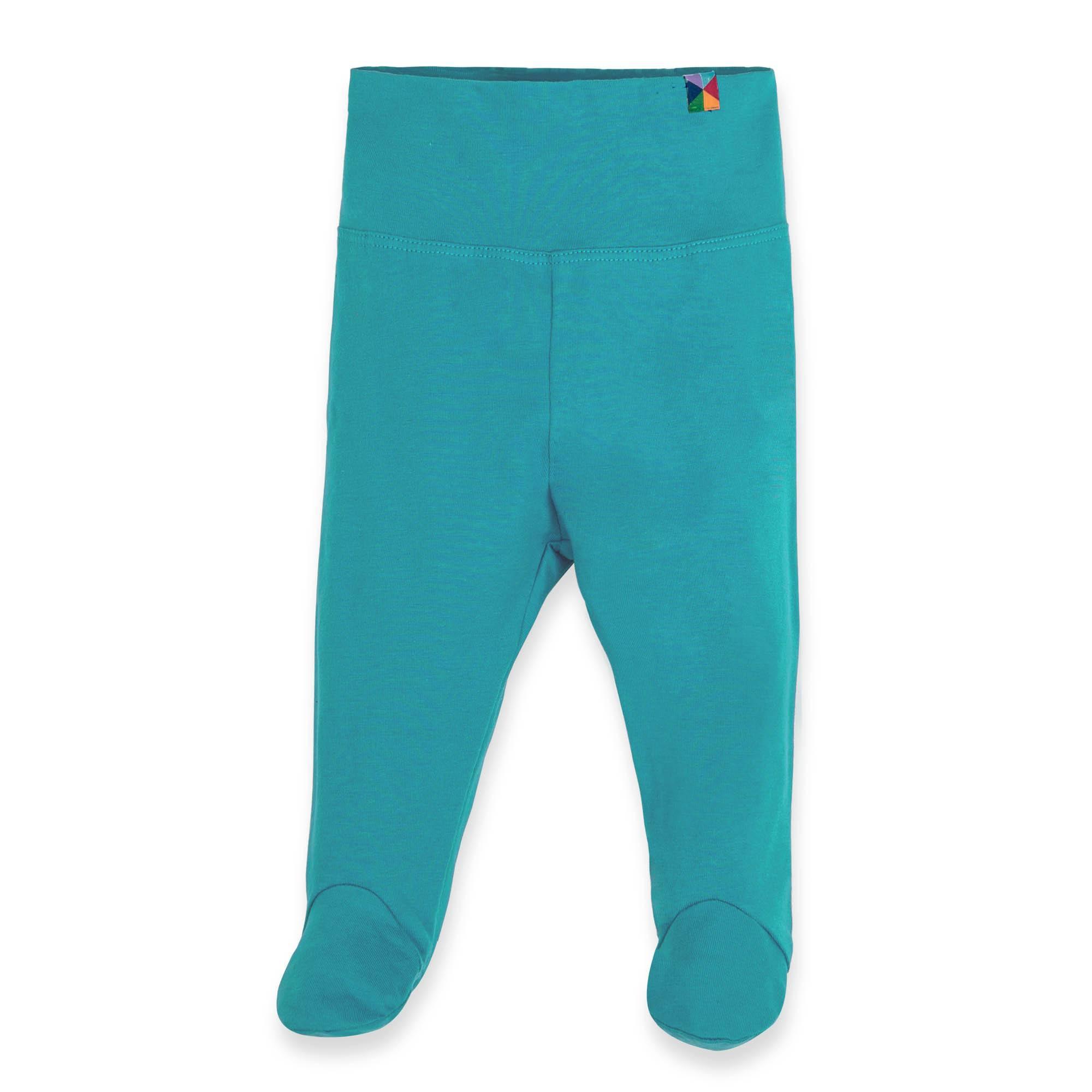 Turquoise jersey pants